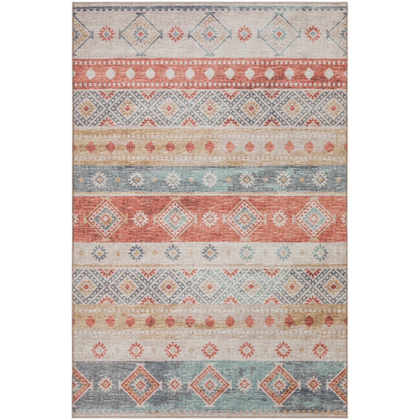Tapis lavable Addison intérieur/extérieur Yuma Southwest Boho