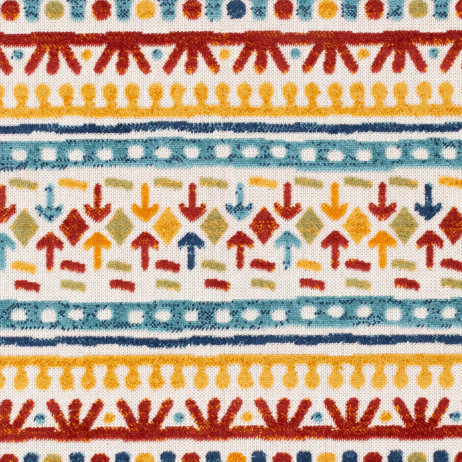 Tapis d'intérieur/extérieur Livabliss Aldine Vibrant Boho