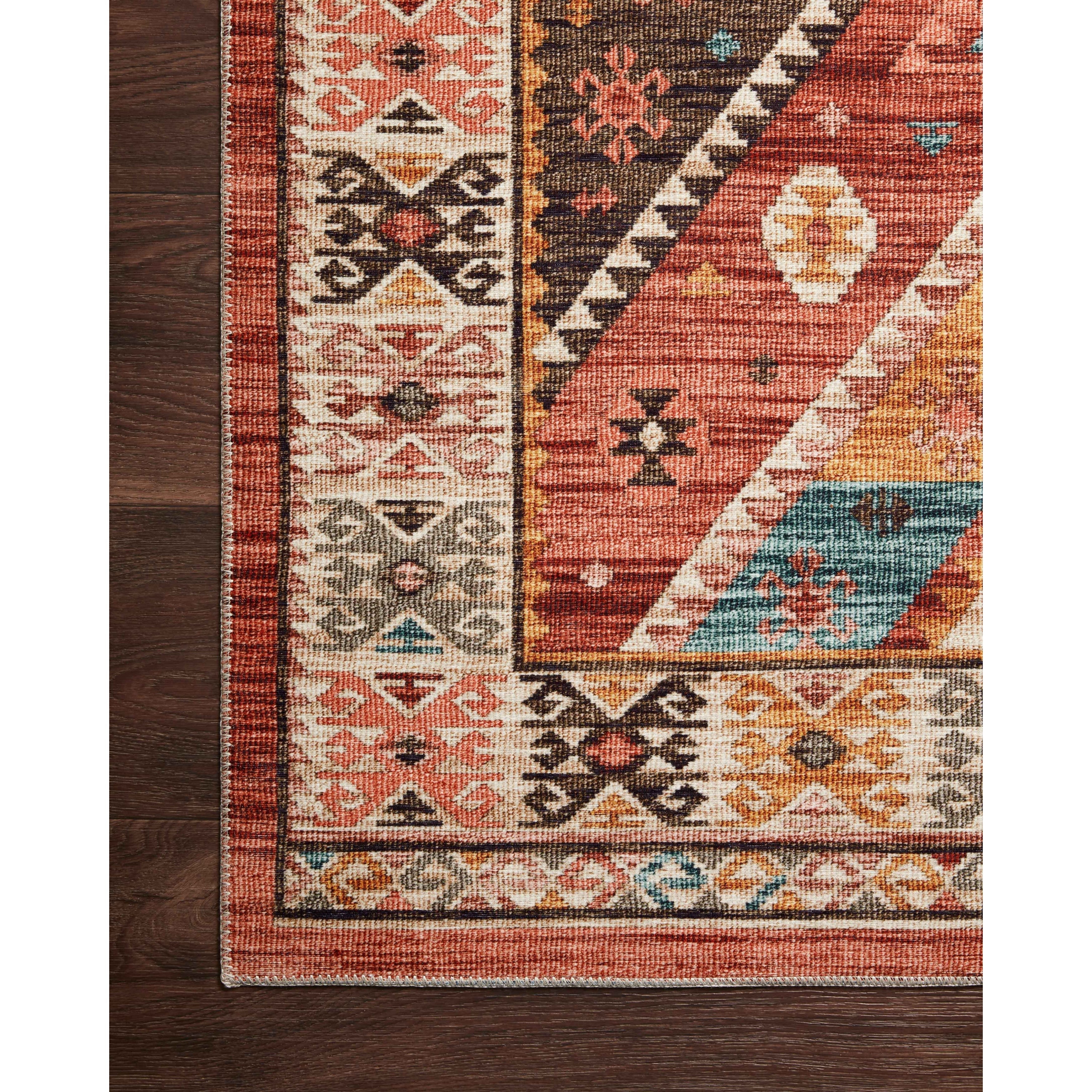 Tapis imprimé aztèque du sud-ouest d'Alexander Home Escalante
