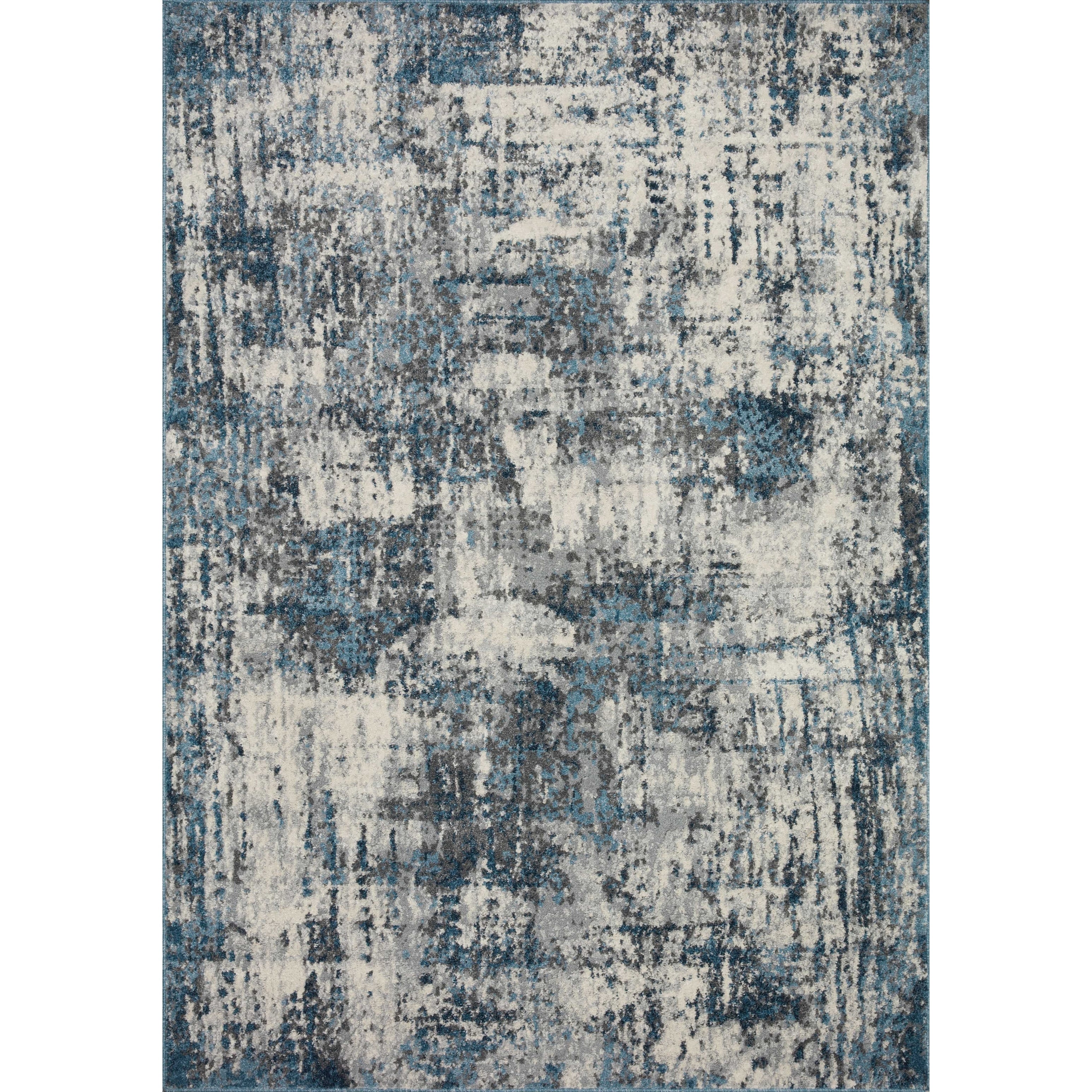 Tapis abstrait moderne Alexander Home Grant