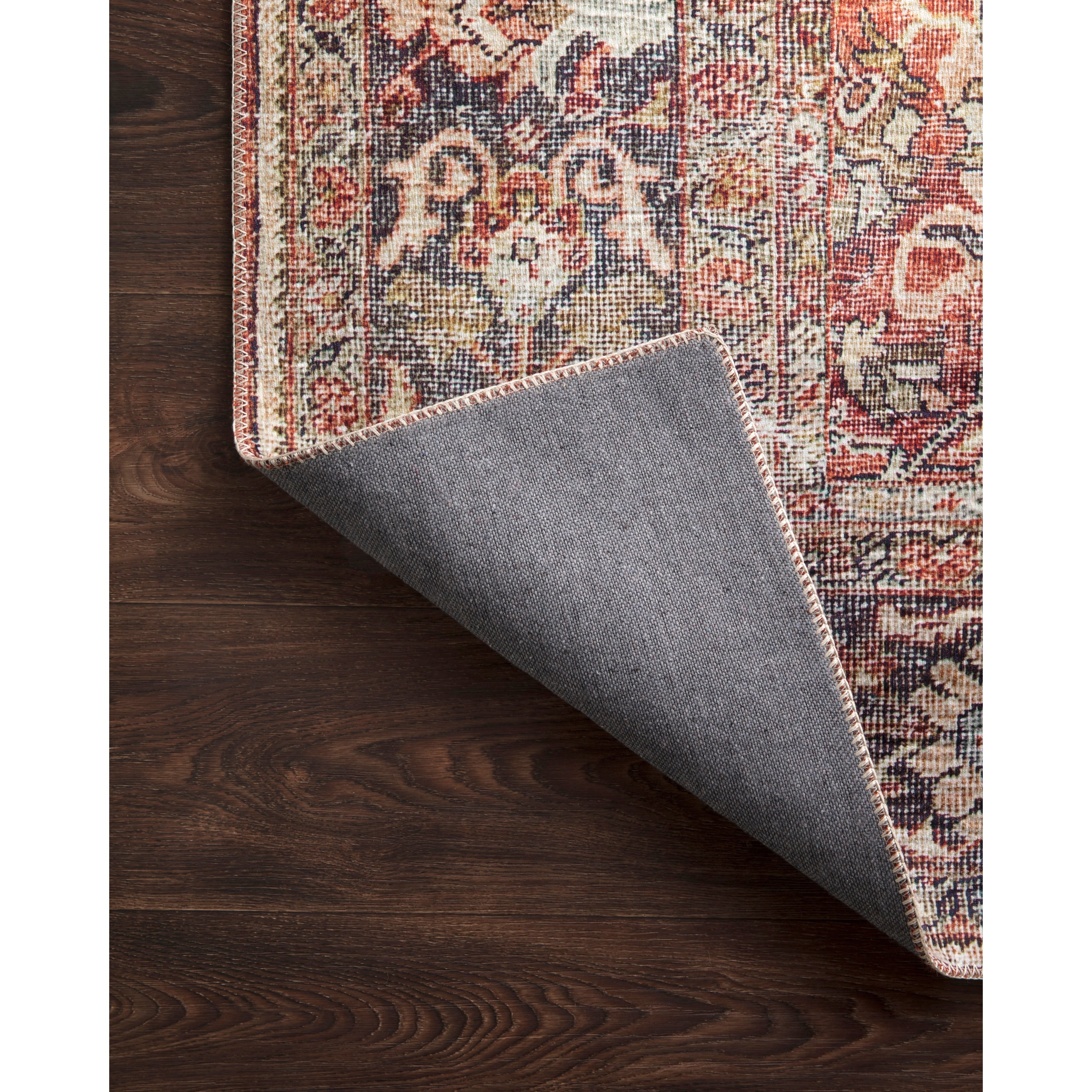 Tapis imprimé à bordure vintage Isabelle d'Alexander Home