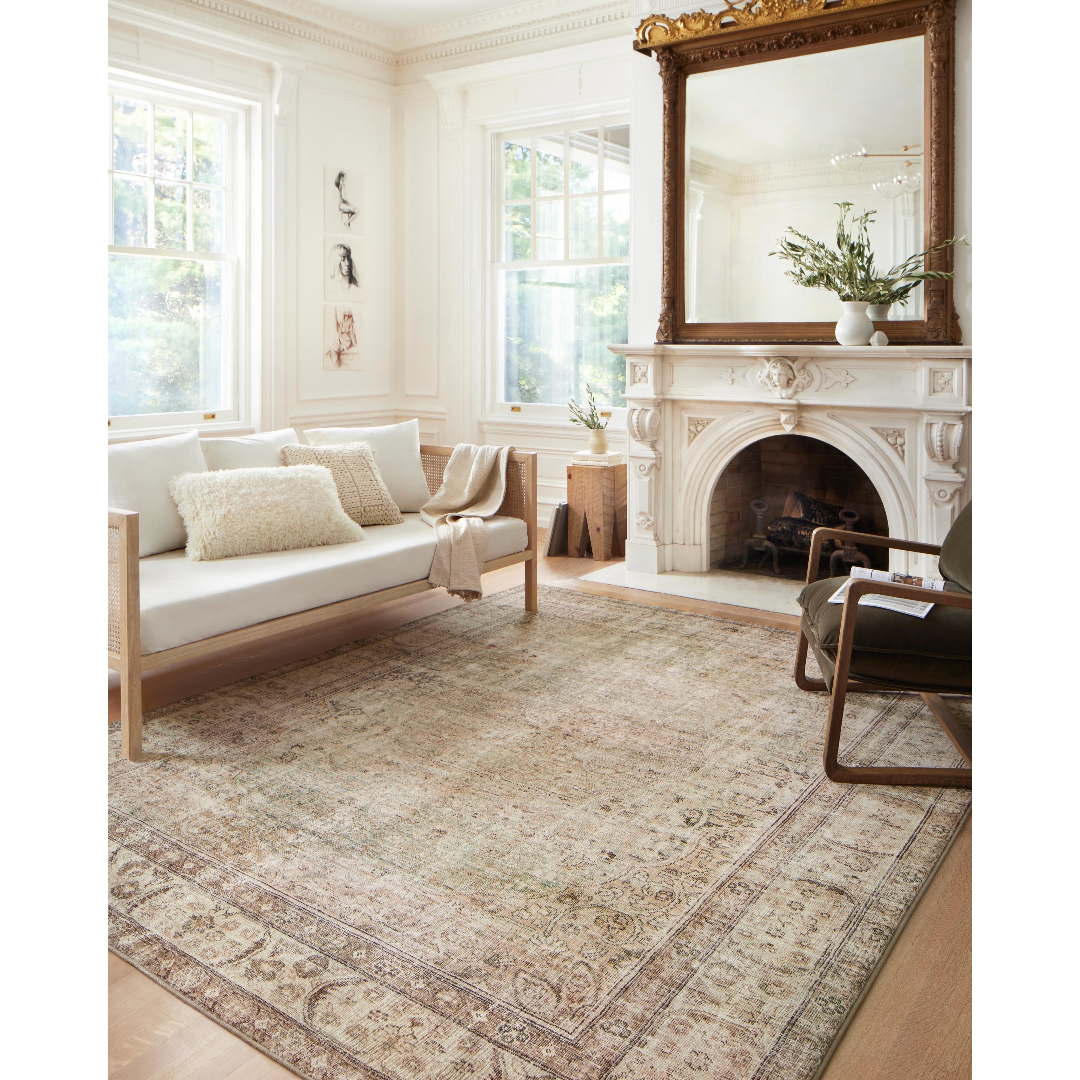 Tapis ultra moelleux Sara Antique d'Alexander Home