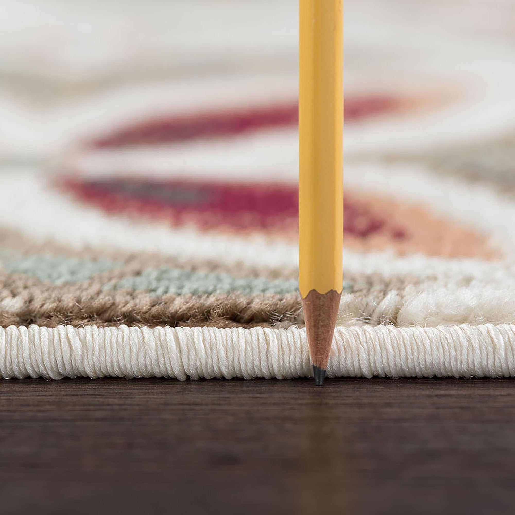 Tapis d'intérieur à motif floral Decora Farmhouse