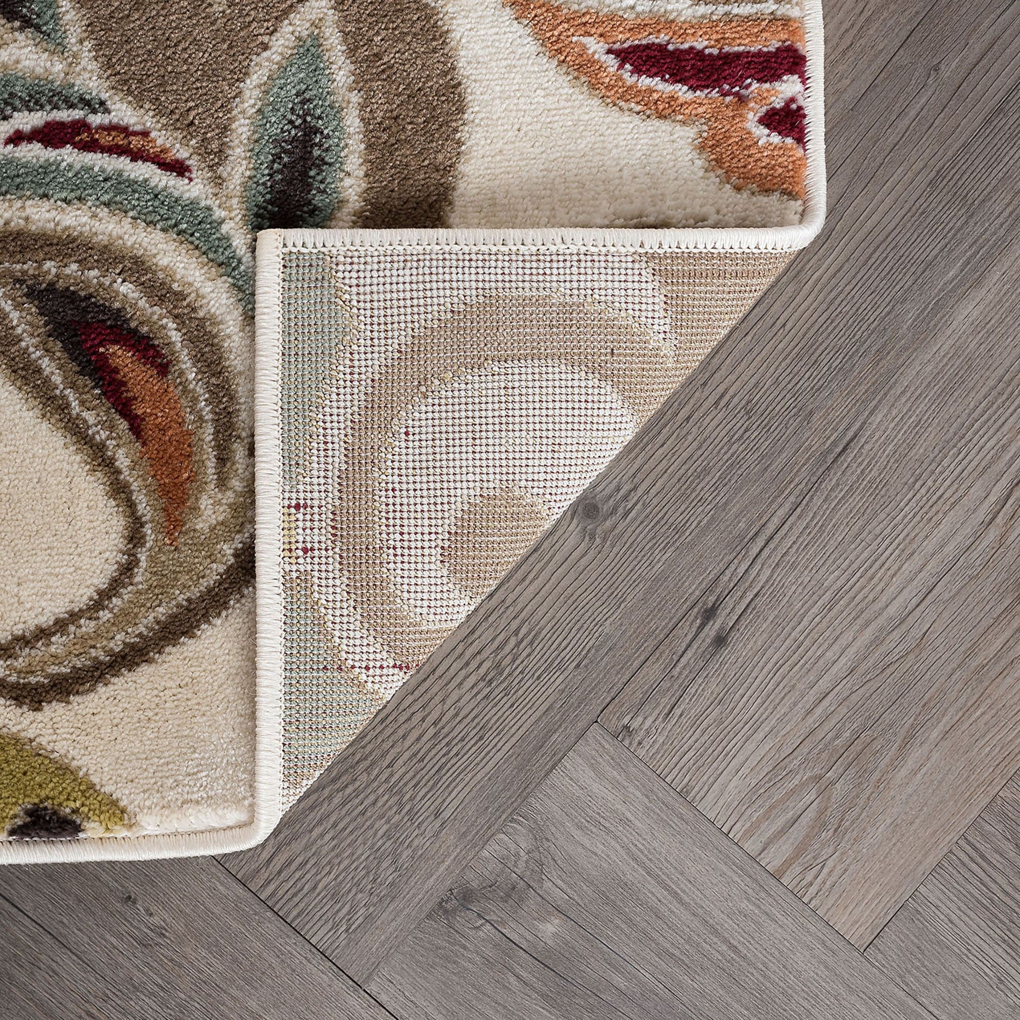 Tapis d'intérieur à motif floral Decora Farmhouse