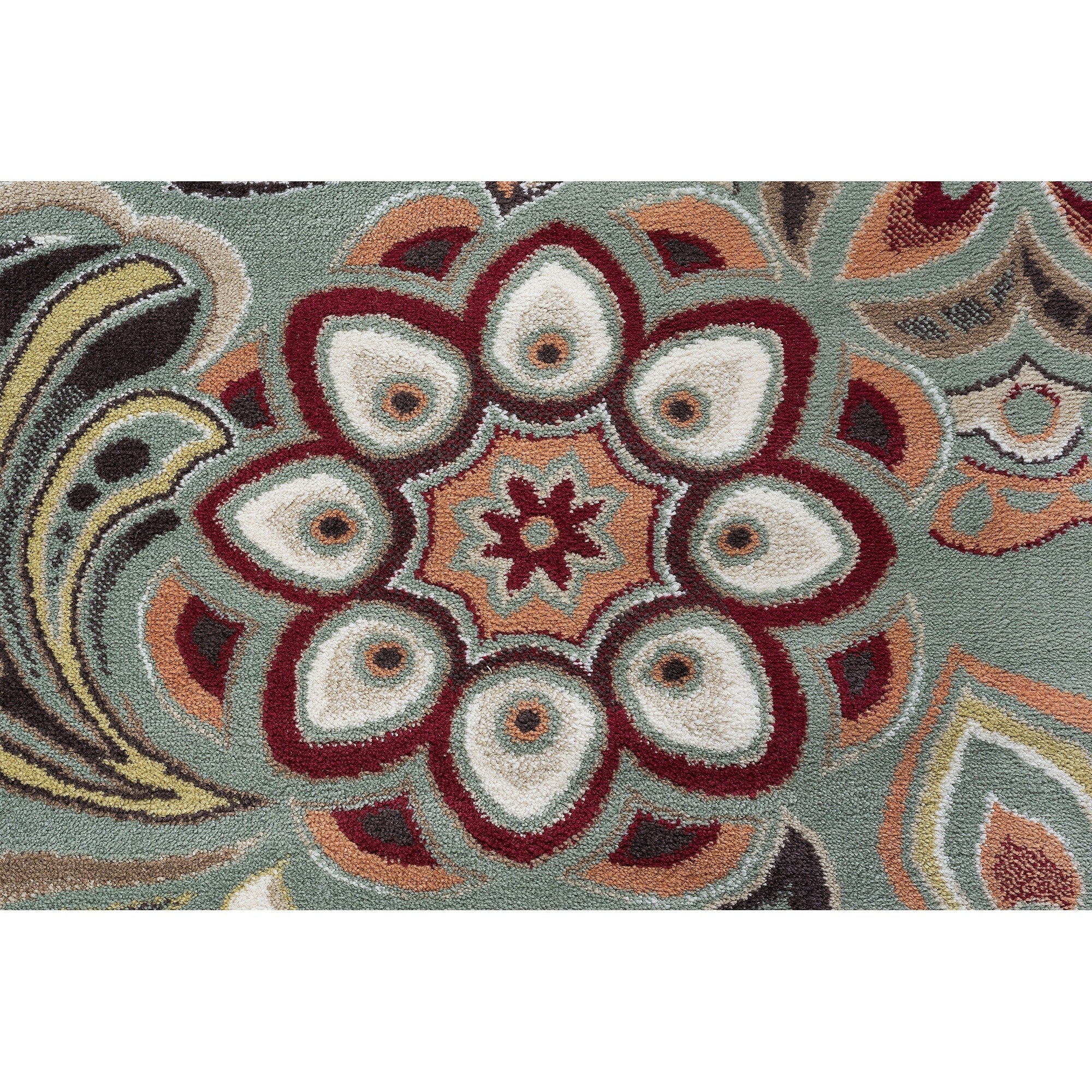 Tapis d'intérieur à motif floral Decora Farmhouse