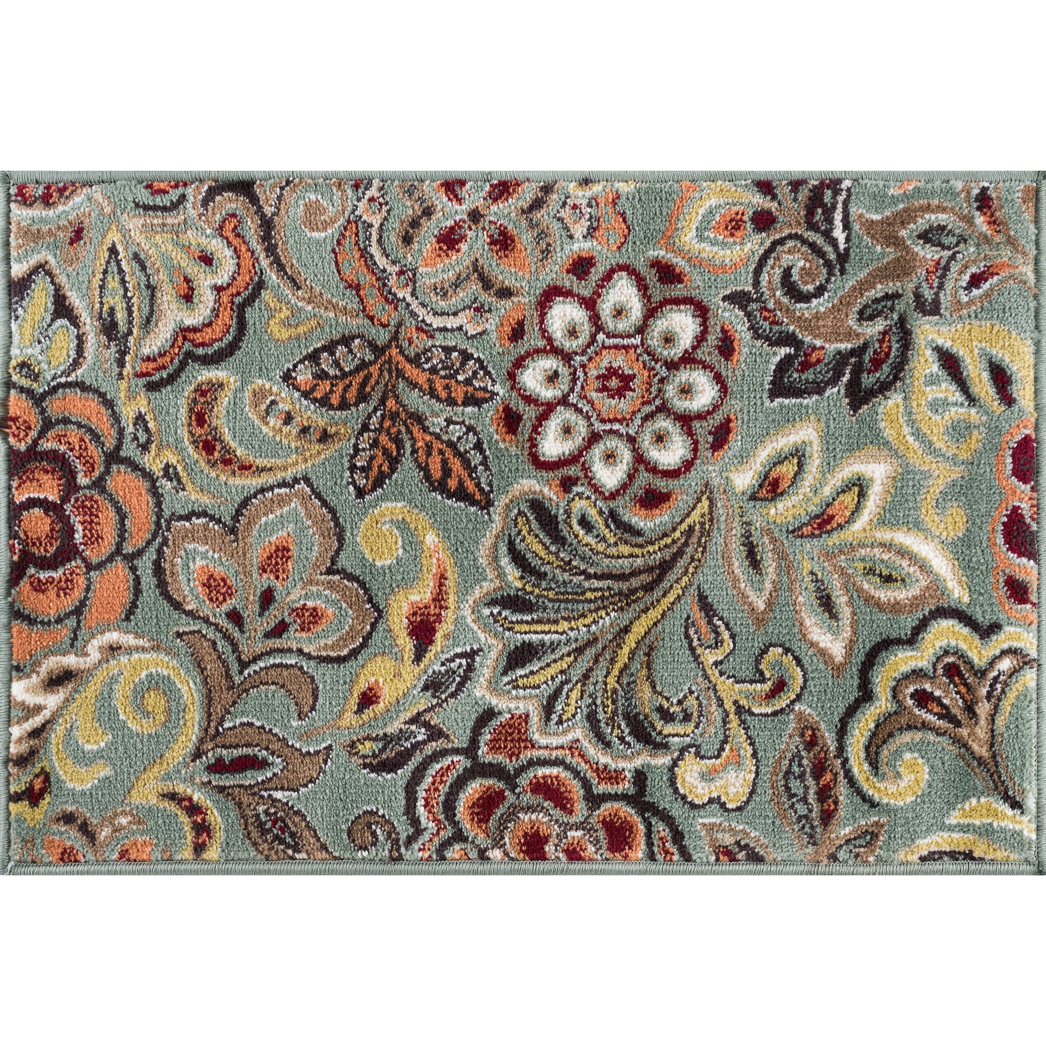 Tapis d'intérieur à motif floral Decora Farmhouse