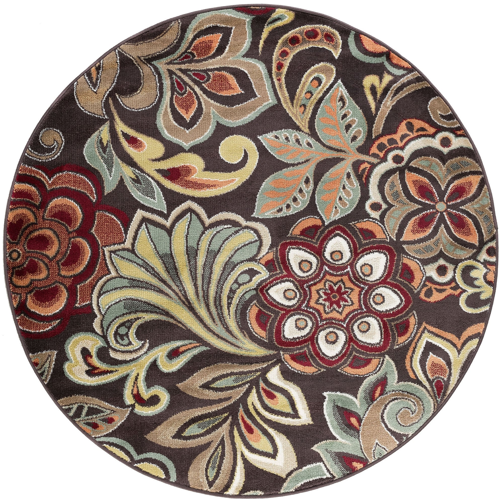 Tapis d'intérieur à motif floral Decora Farmhouse