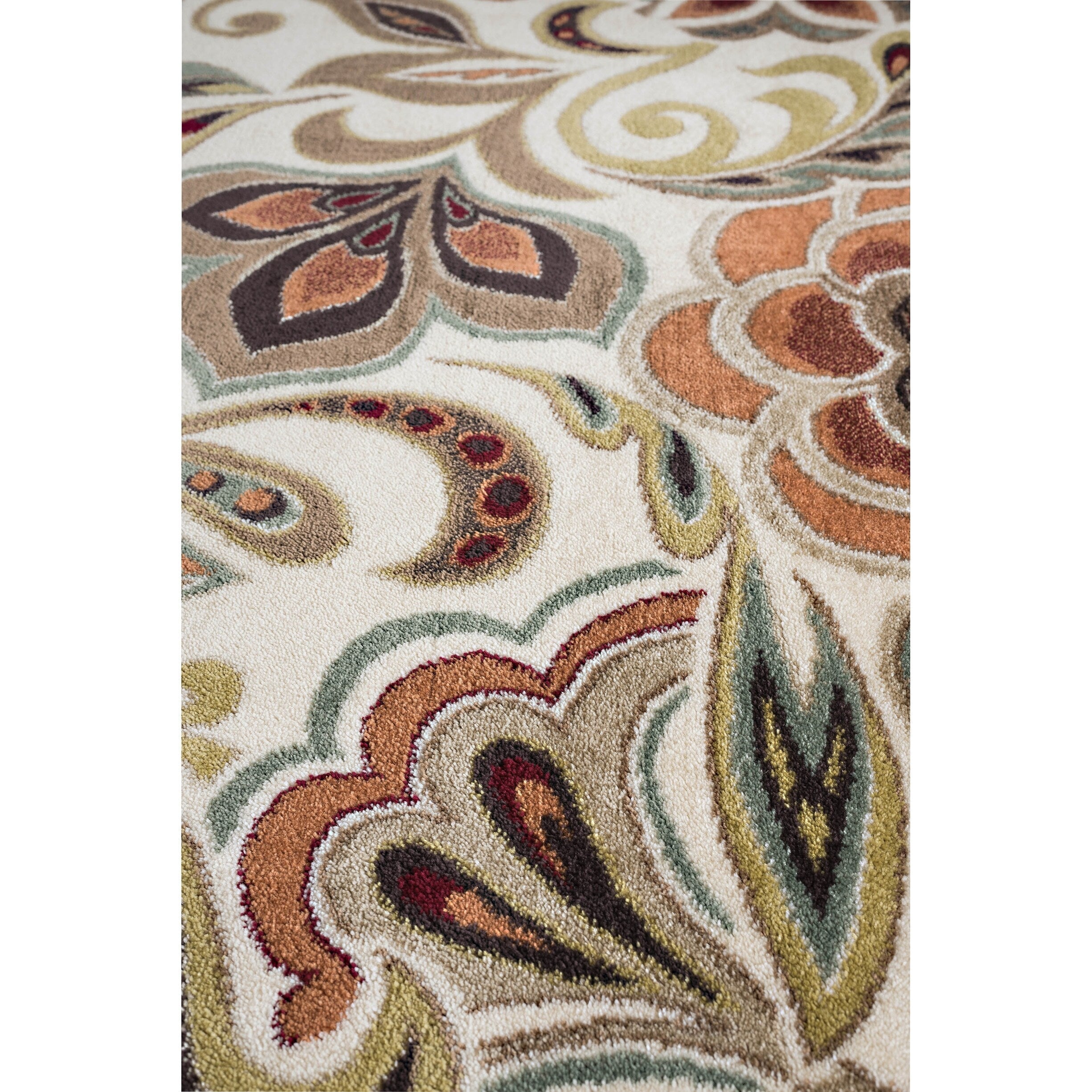 Tapis d'intérieur à motif floral Decora Farmhouse