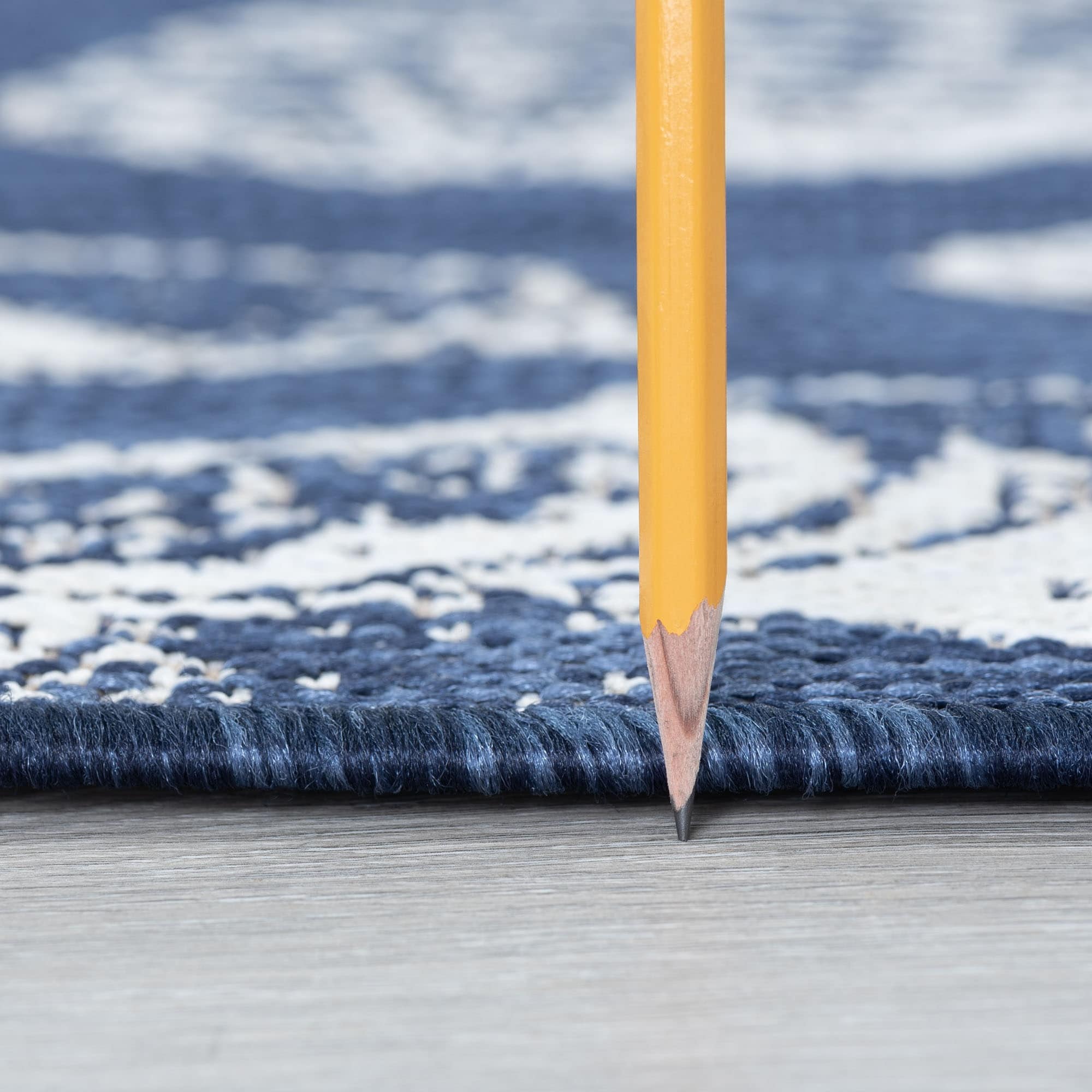 Tapis d'intérieur/extérieur à imprimé graphique côtier Exo