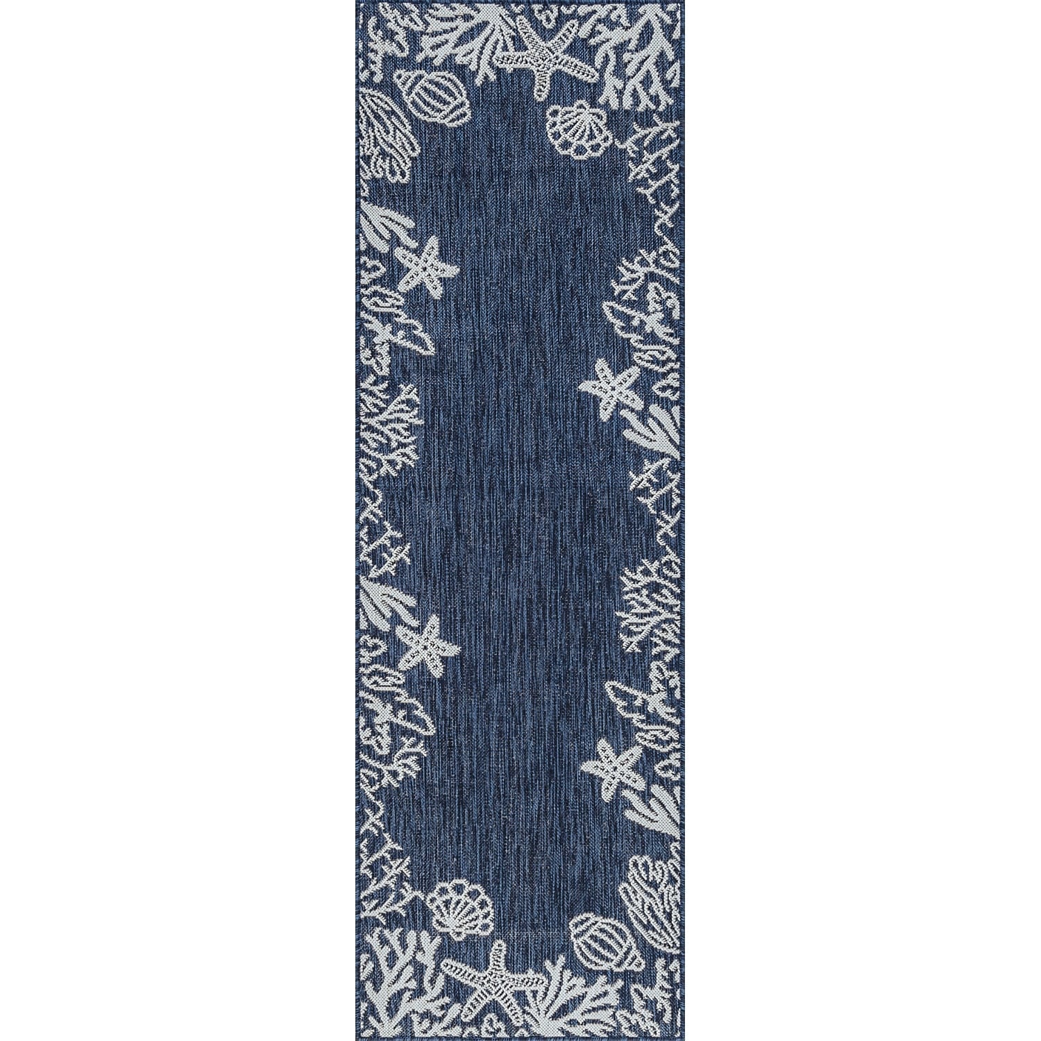 Tapis d'intérieur/extérieur à imprimé graphique côtier Exo