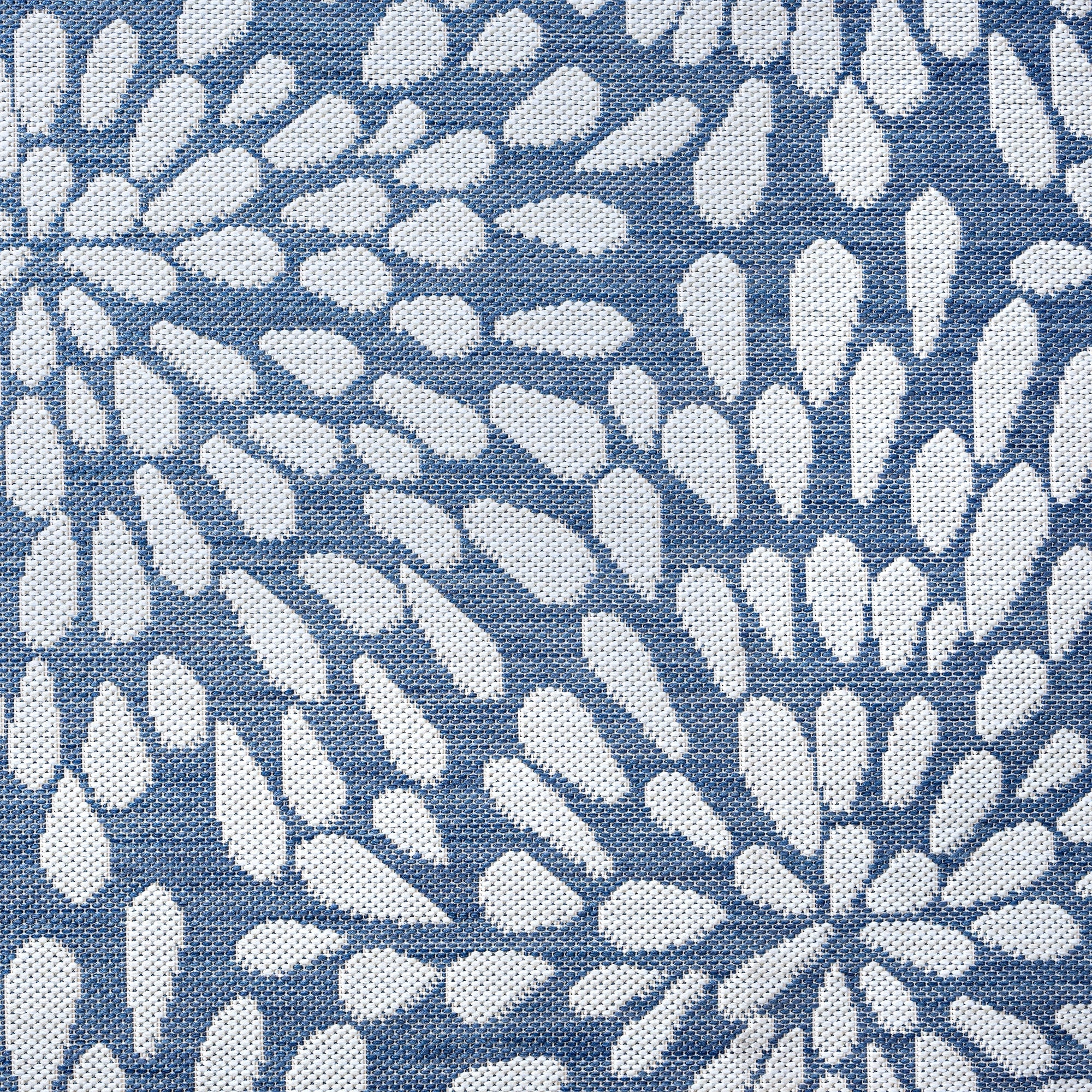 Tapis d'intérieur/extérieur à motif floral côtier Exo