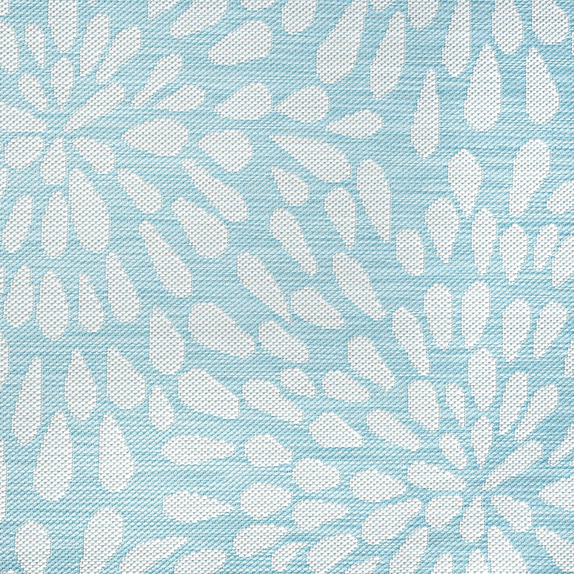 Tapis d'intérieur/extérieur à motif floral côtier Exo