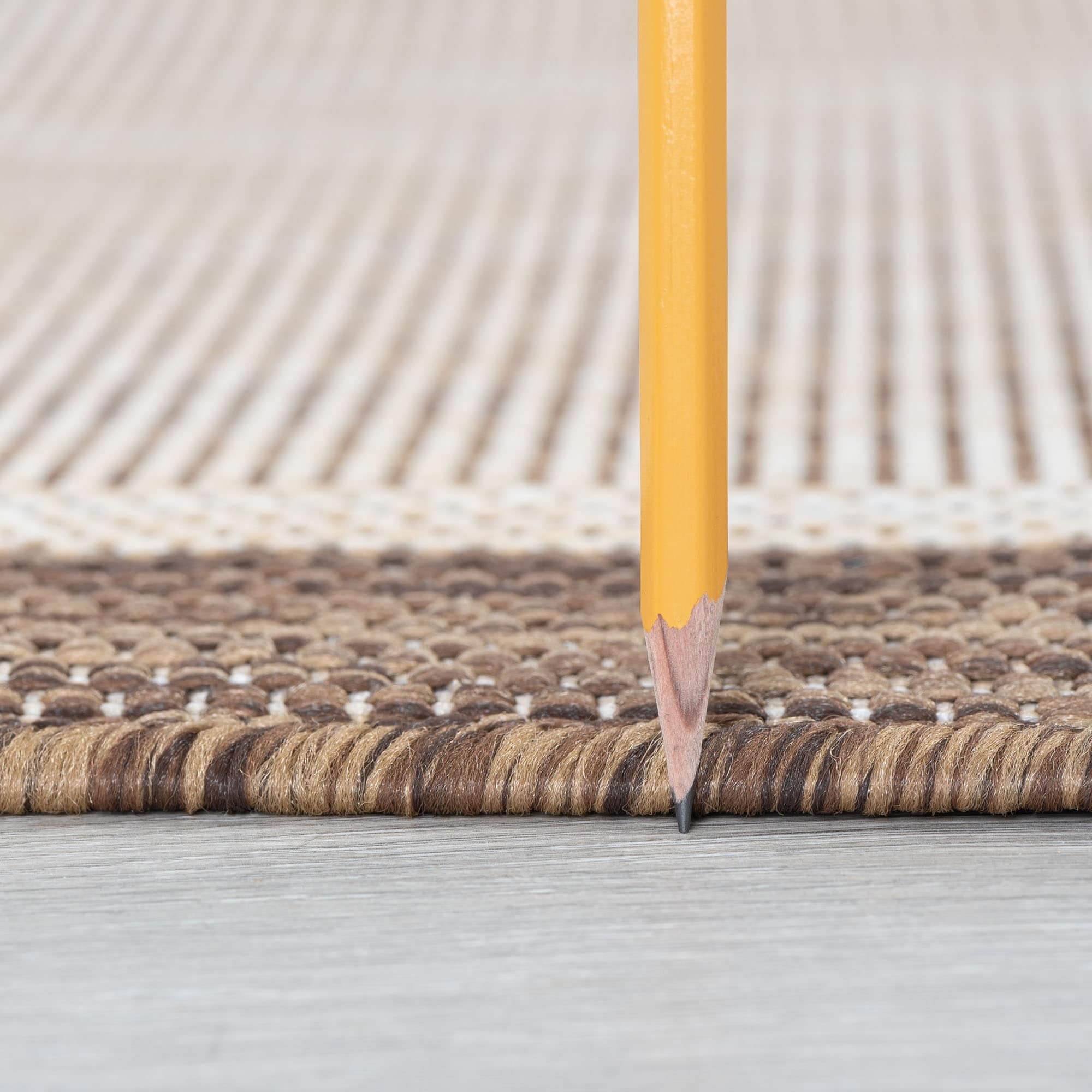 Tapis géométrique d'intérieur/extérieur Exo Coastal