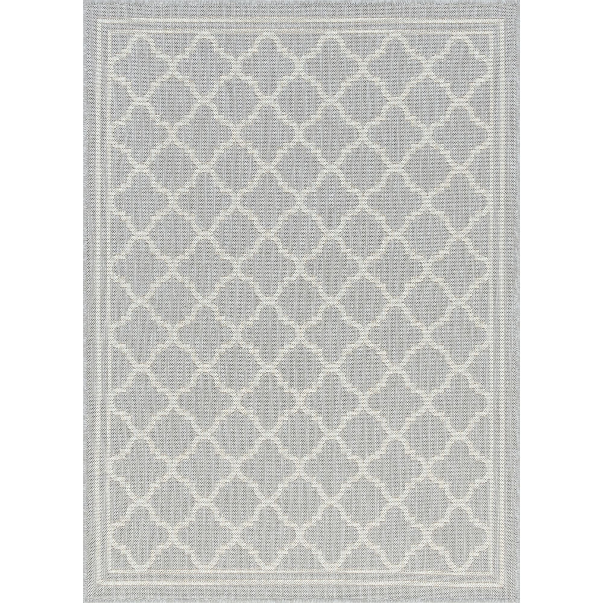 Tapis géométrique d'intérieur/extérieur Exo Coastal