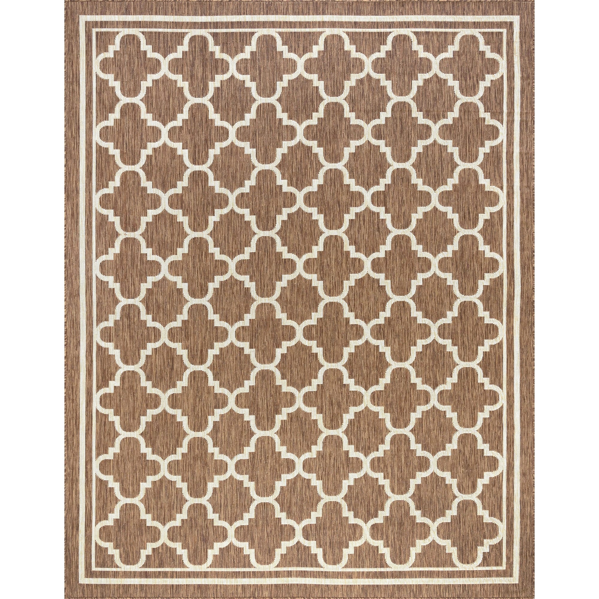 Tapis géométrique d'intérieur/extérieur Exo Coastal