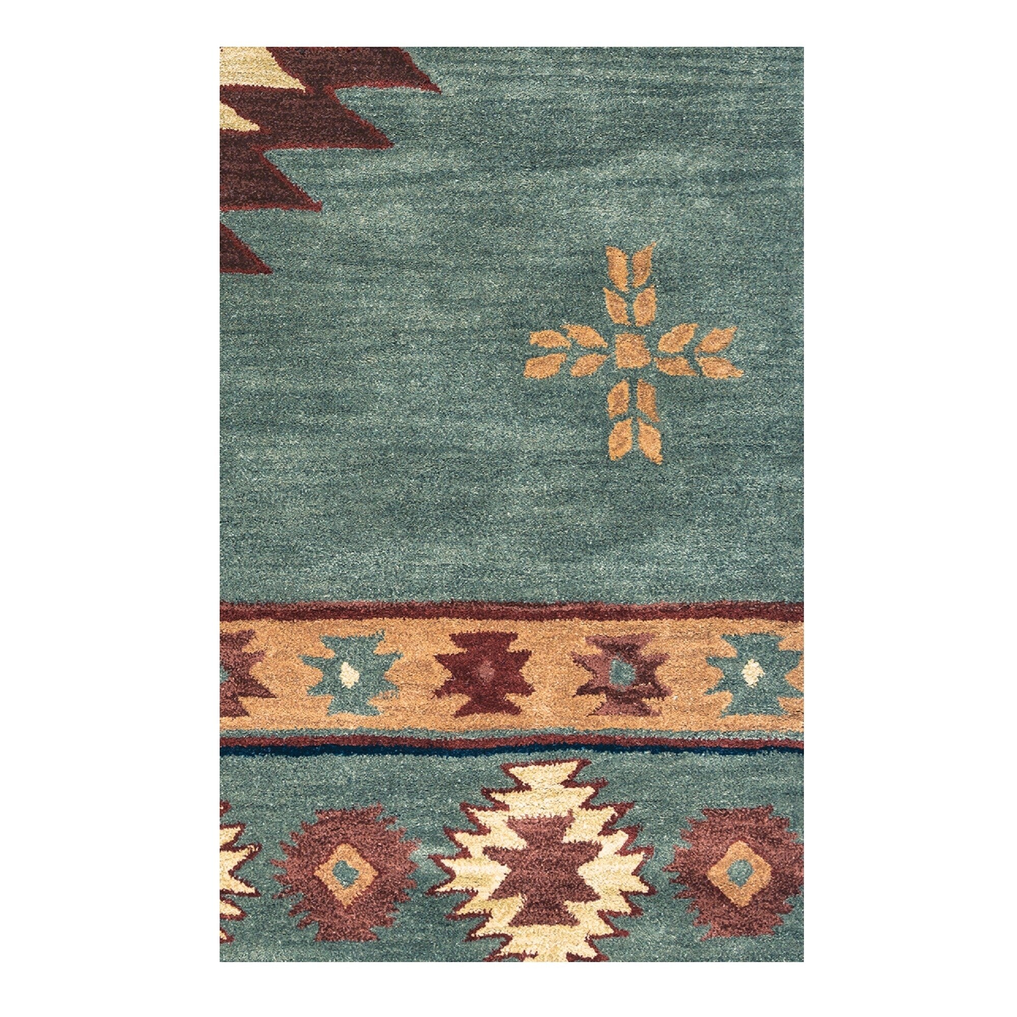 Tapis en laine touffeté à la main Alora Decor Ryder Southwestern