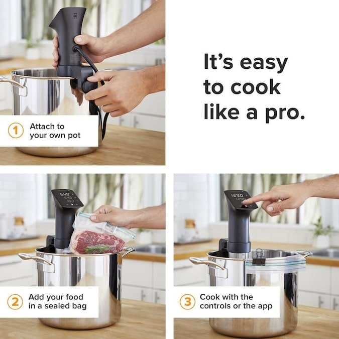 Anova - Cuisinière de précision Wi-Fi Pro