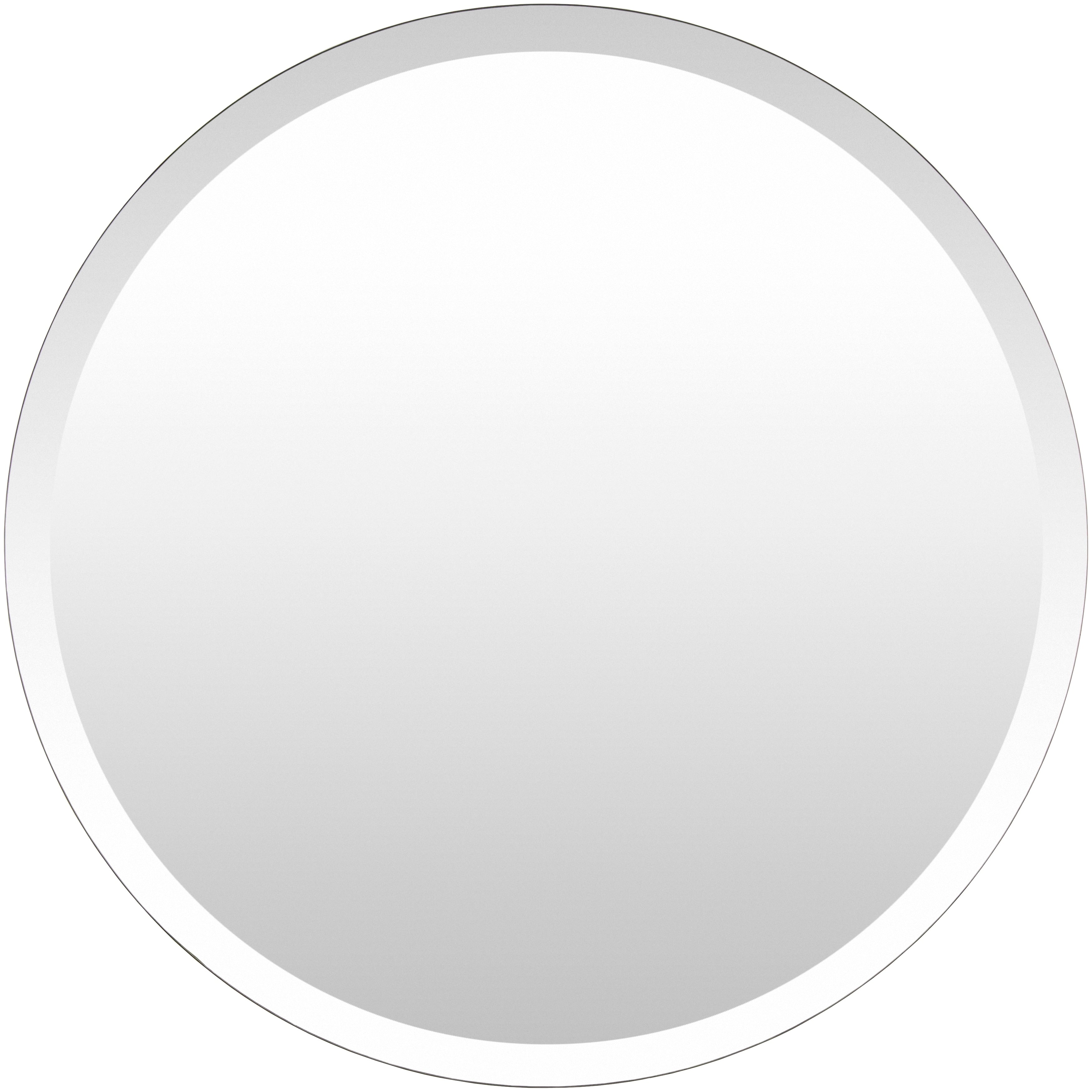 Miroir rond biseauté moderne Mei d'Artistic Weavers