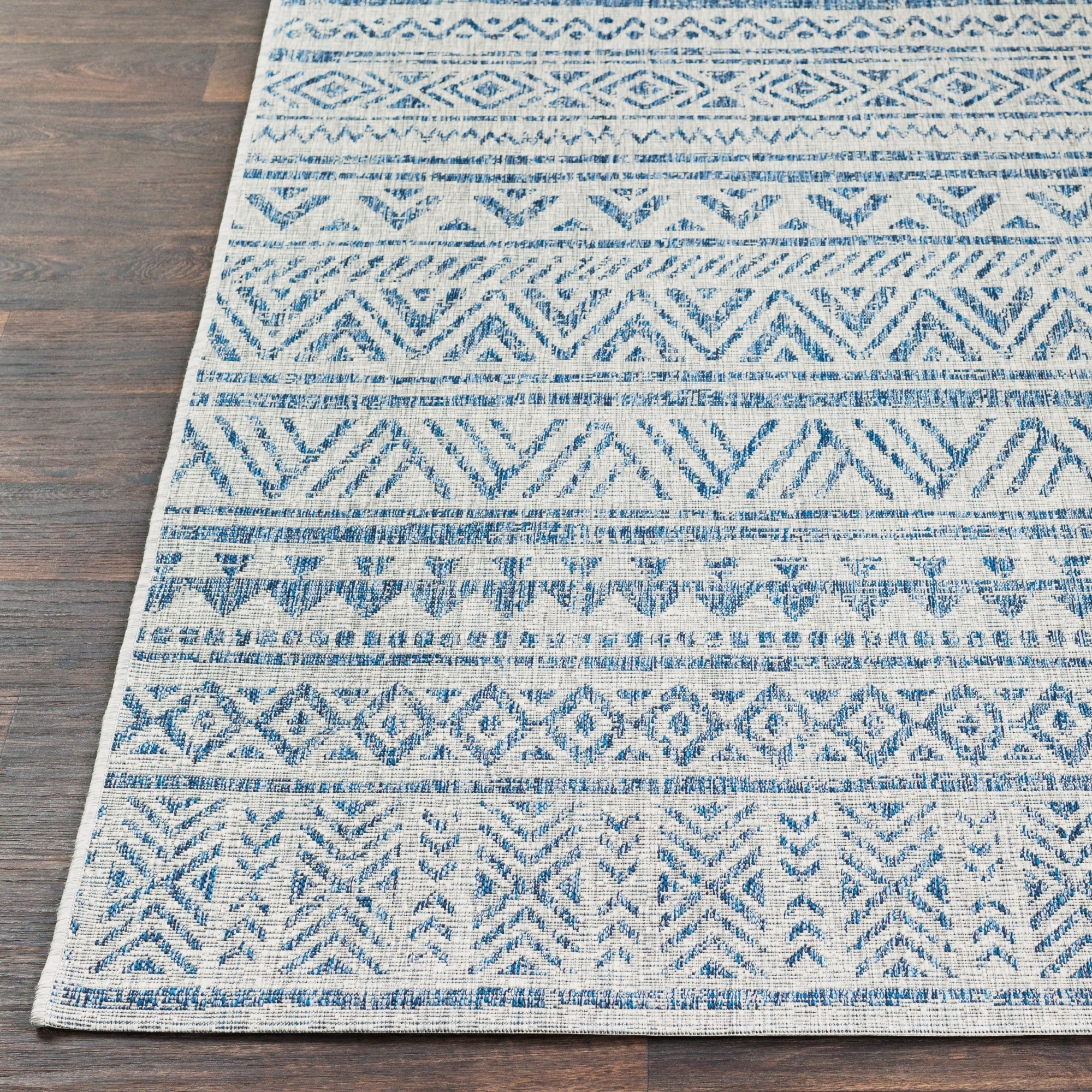 Tapis d'intérieur/extérieur vintage Livabliss Powlett de style sud-ouest