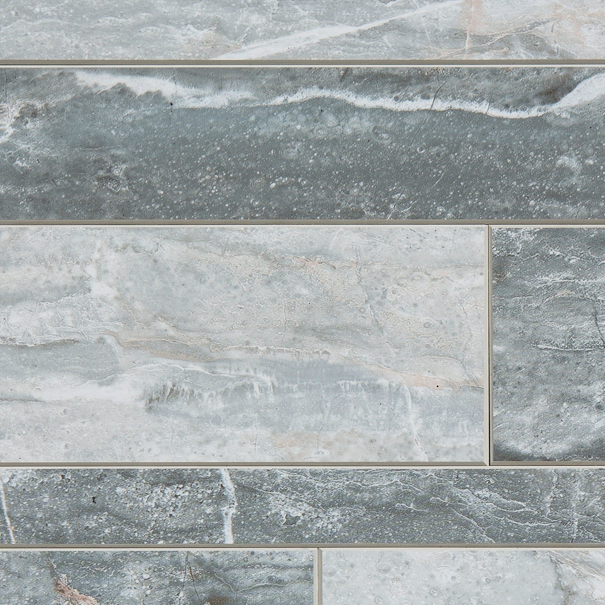 Carrelage mural adhésif Aspect Collage