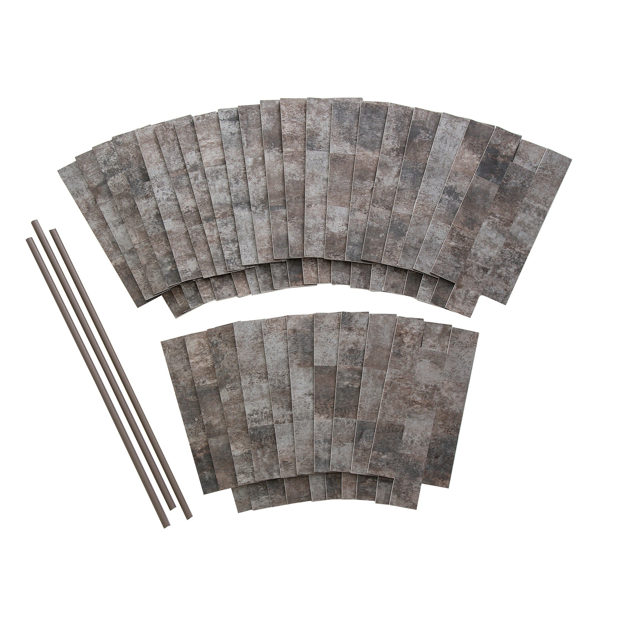 Carrelage mural adhésif Aspect Collage