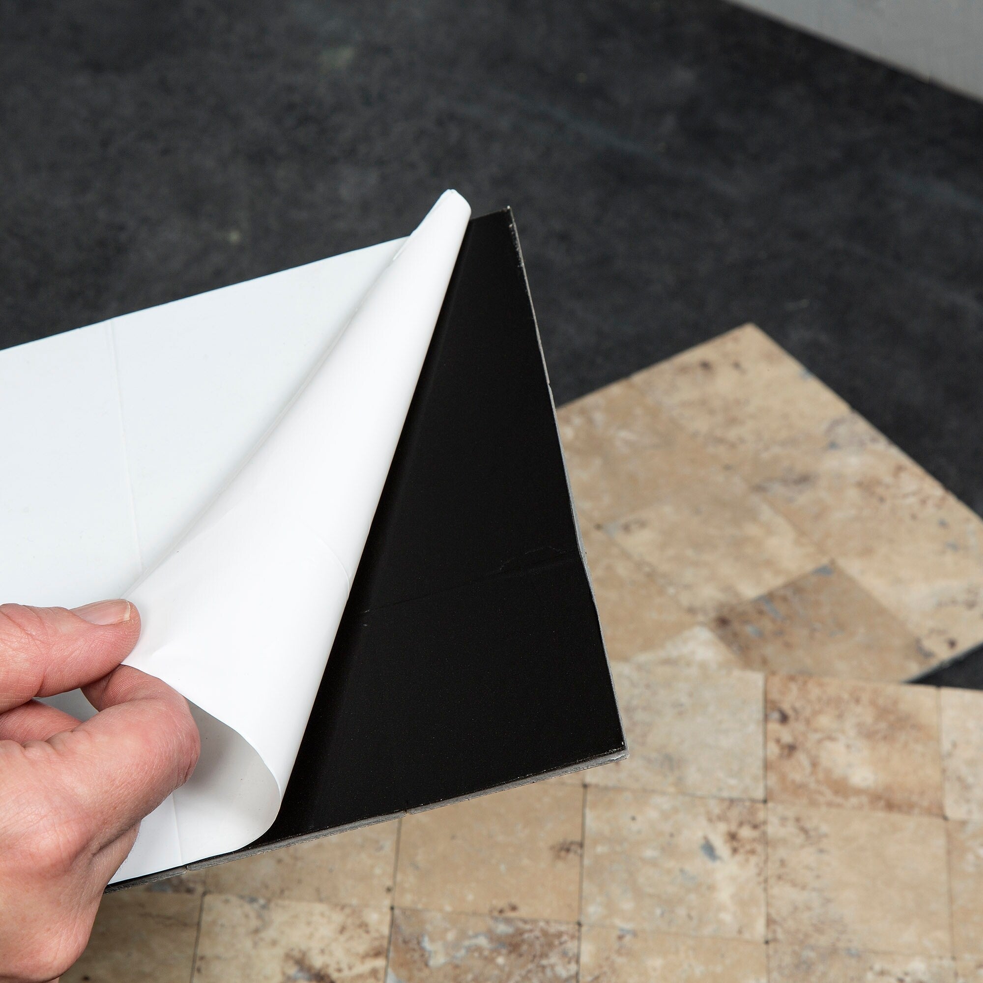 Carrelage mural adhésif Aspect Collage