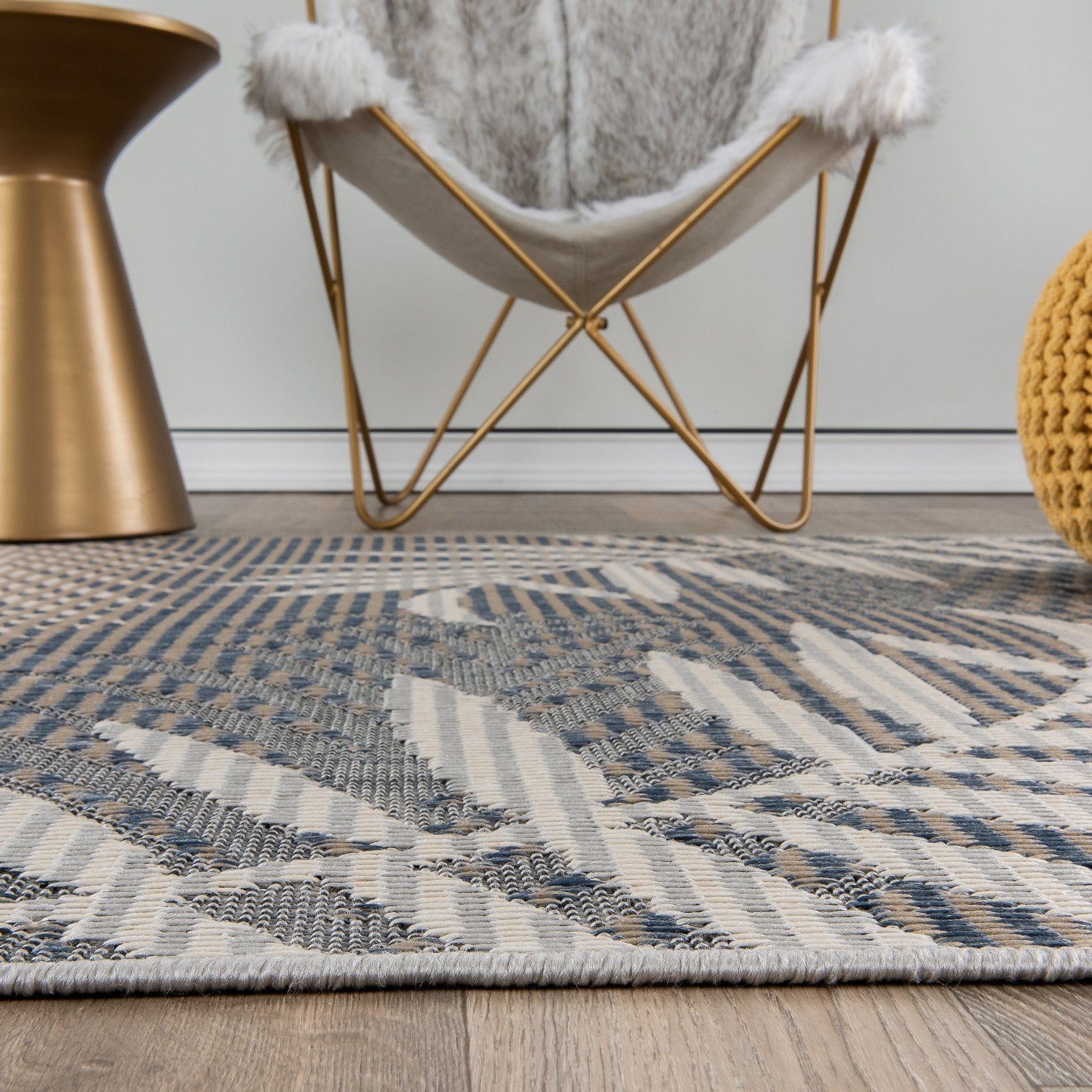 Tapis d'intérieur/extérieur Bahama Palm Frond