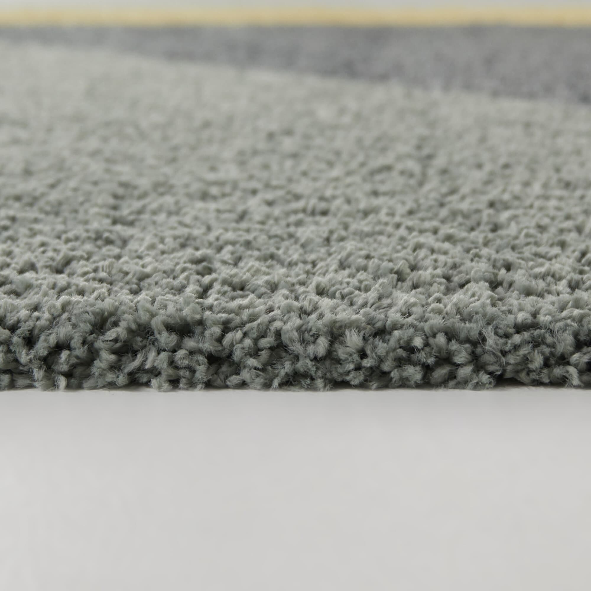 Tapis à poils longs Balta Jordan à blocs de couleurs modernes