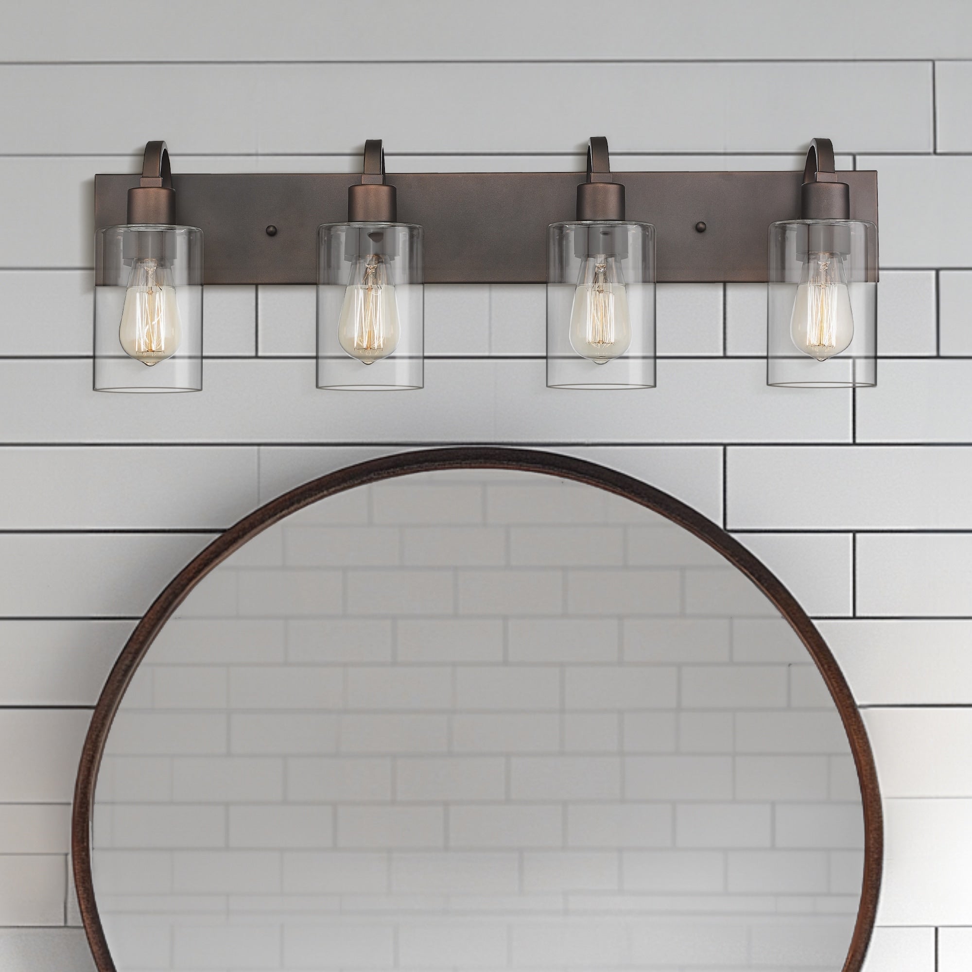Applique murale style ferme pour salle de bain