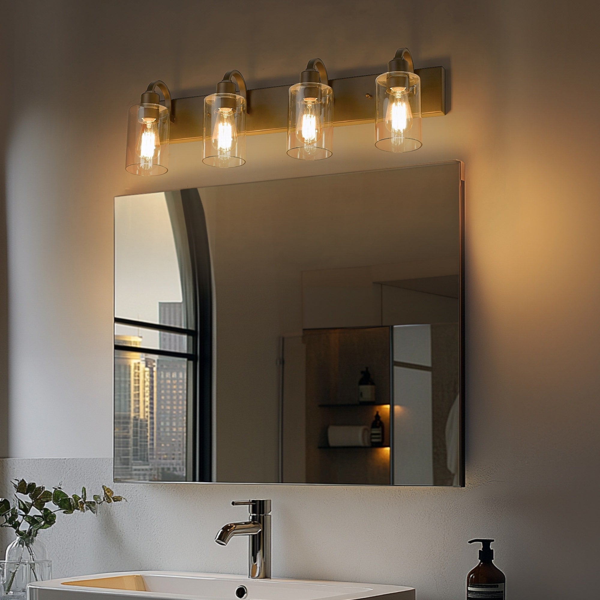 Applique murale style ferme pour salle de bain