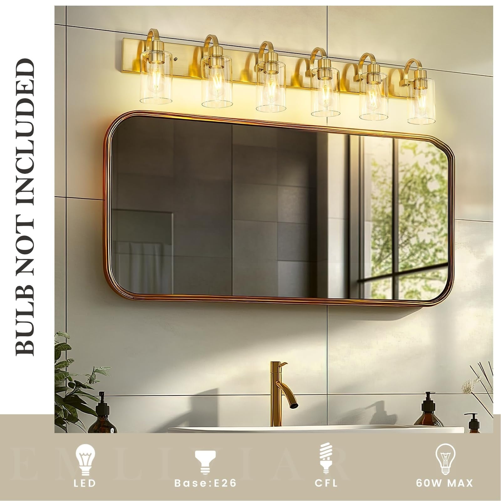 Applique murale style ferme pour salle de bain