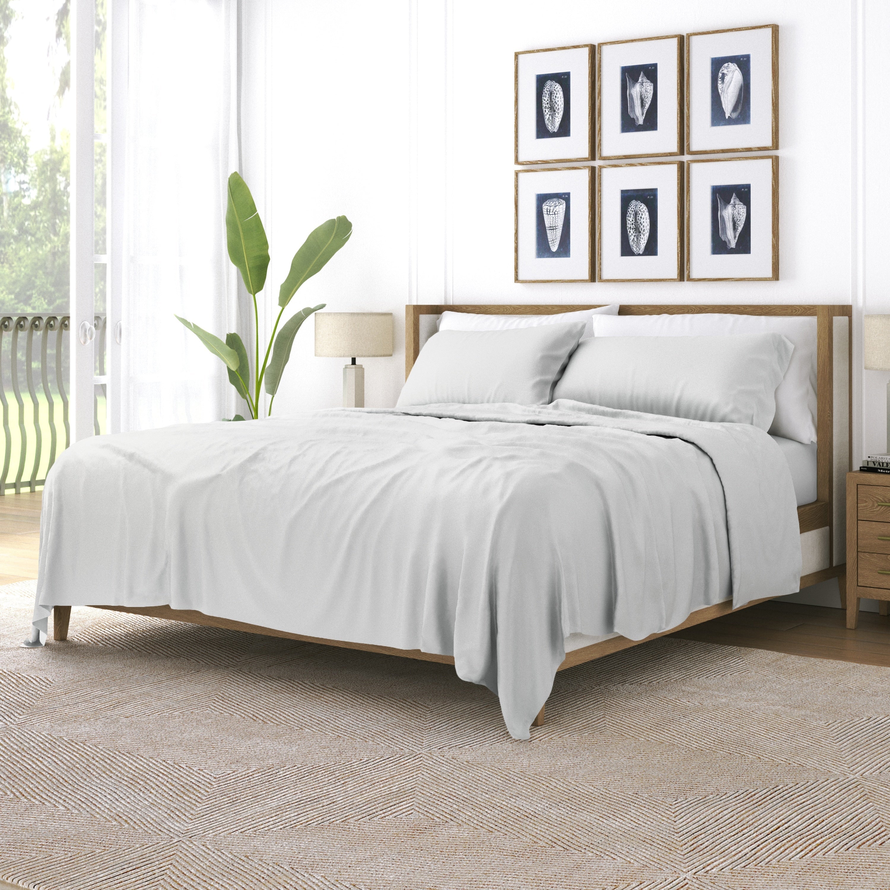 Parure de draps de luxe en rayonne de bambou Becky Cameron