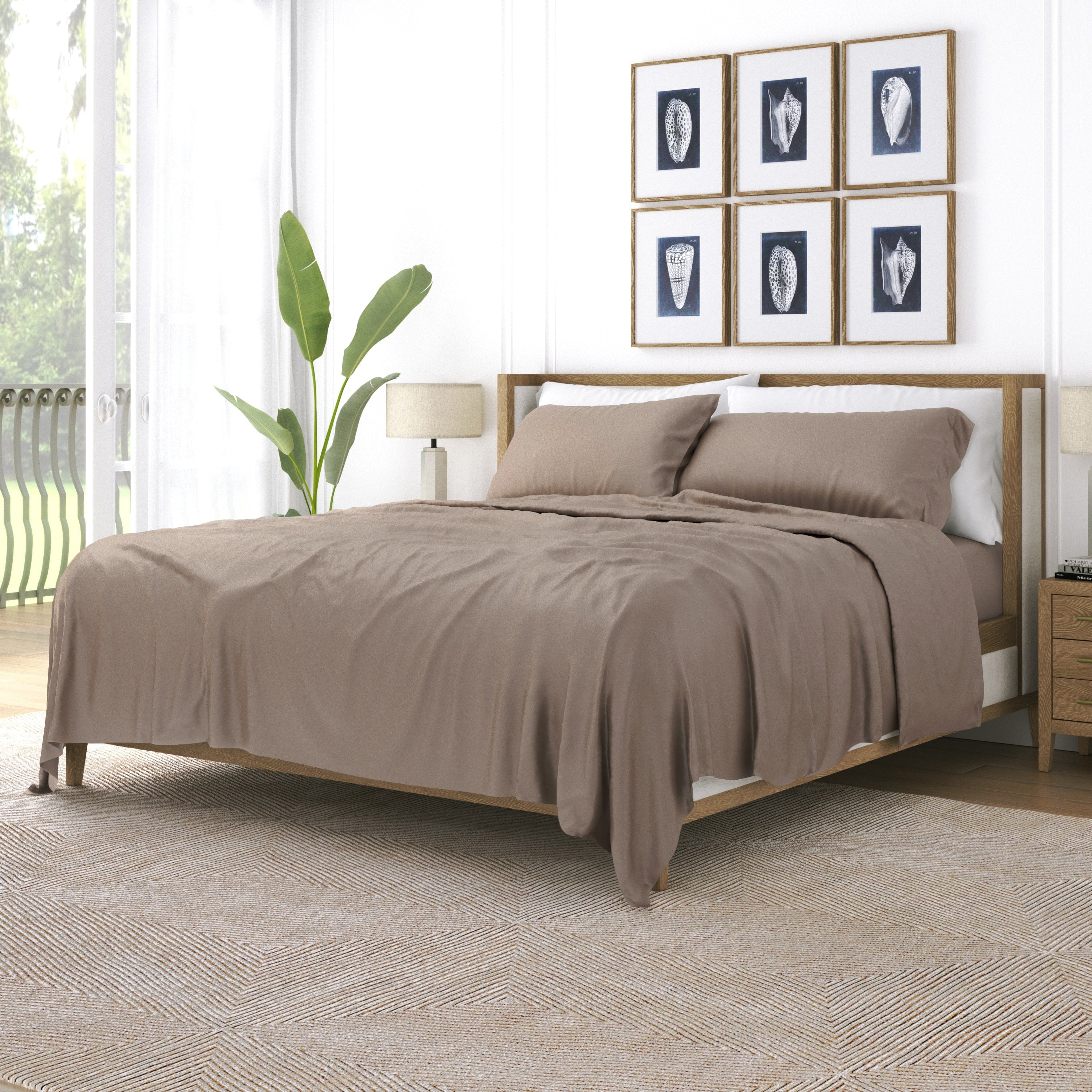 Parure de draps de luxe en rayonne de bambou Becky Cameron