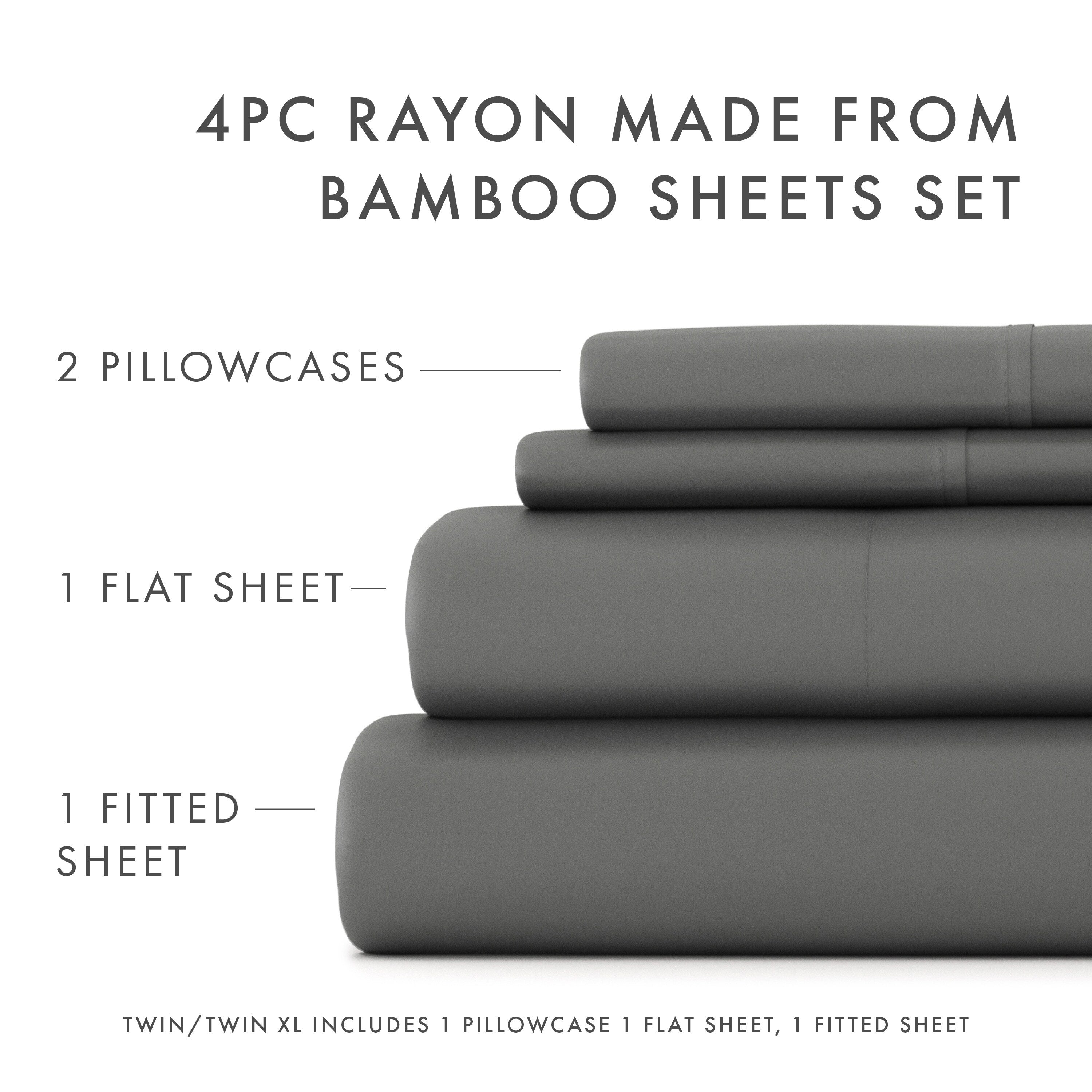 Parure de draps de luxe en rayonne de bambou Becky Cameron