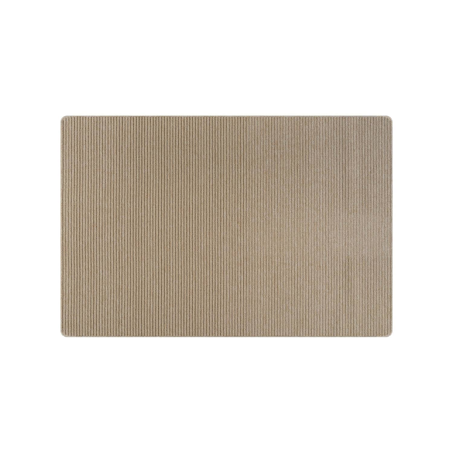 Tapis d'intérieur lavable et antidérapant Beverly Rug, couleur unie