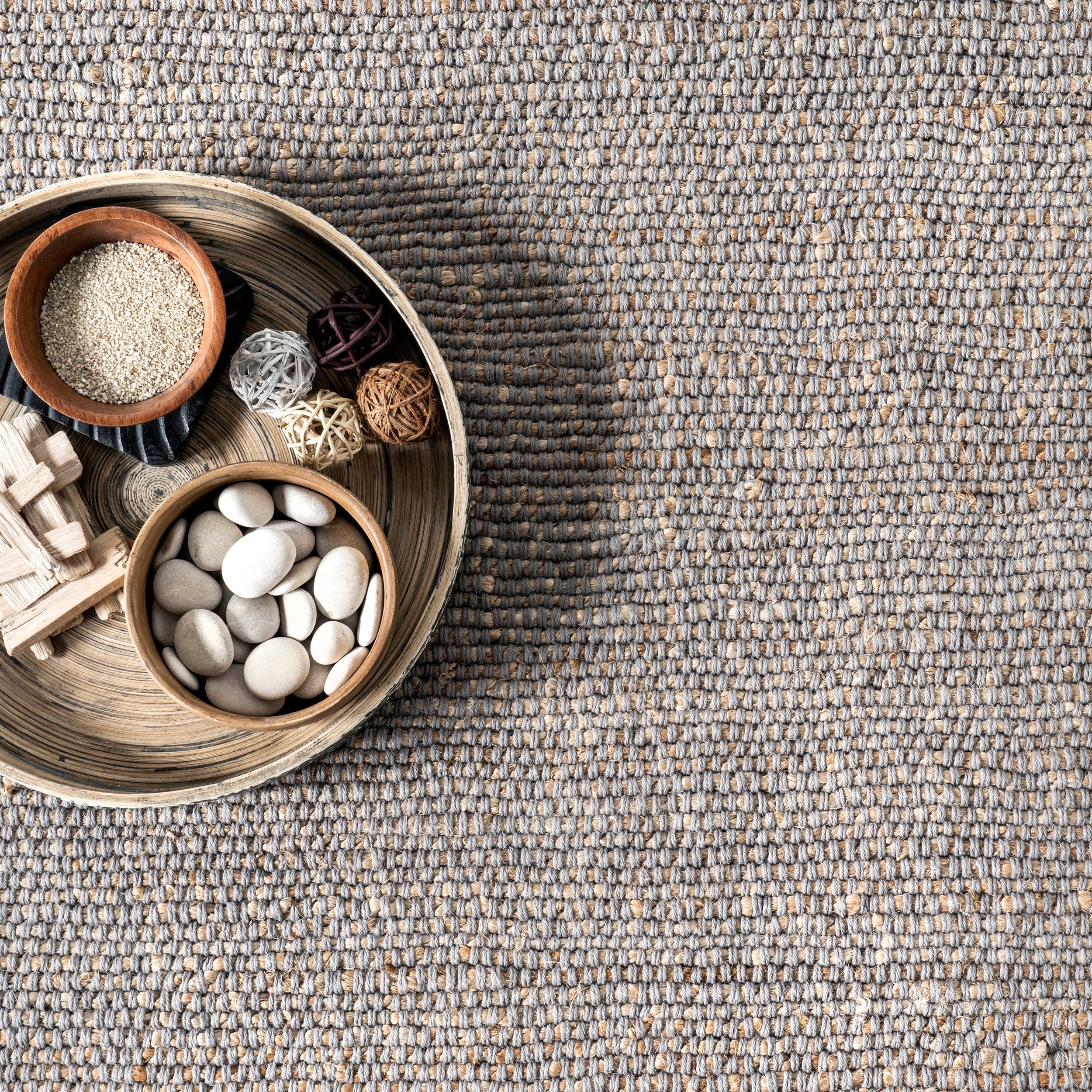 Tapis Nuloom Jacky Classic en mélange de jute