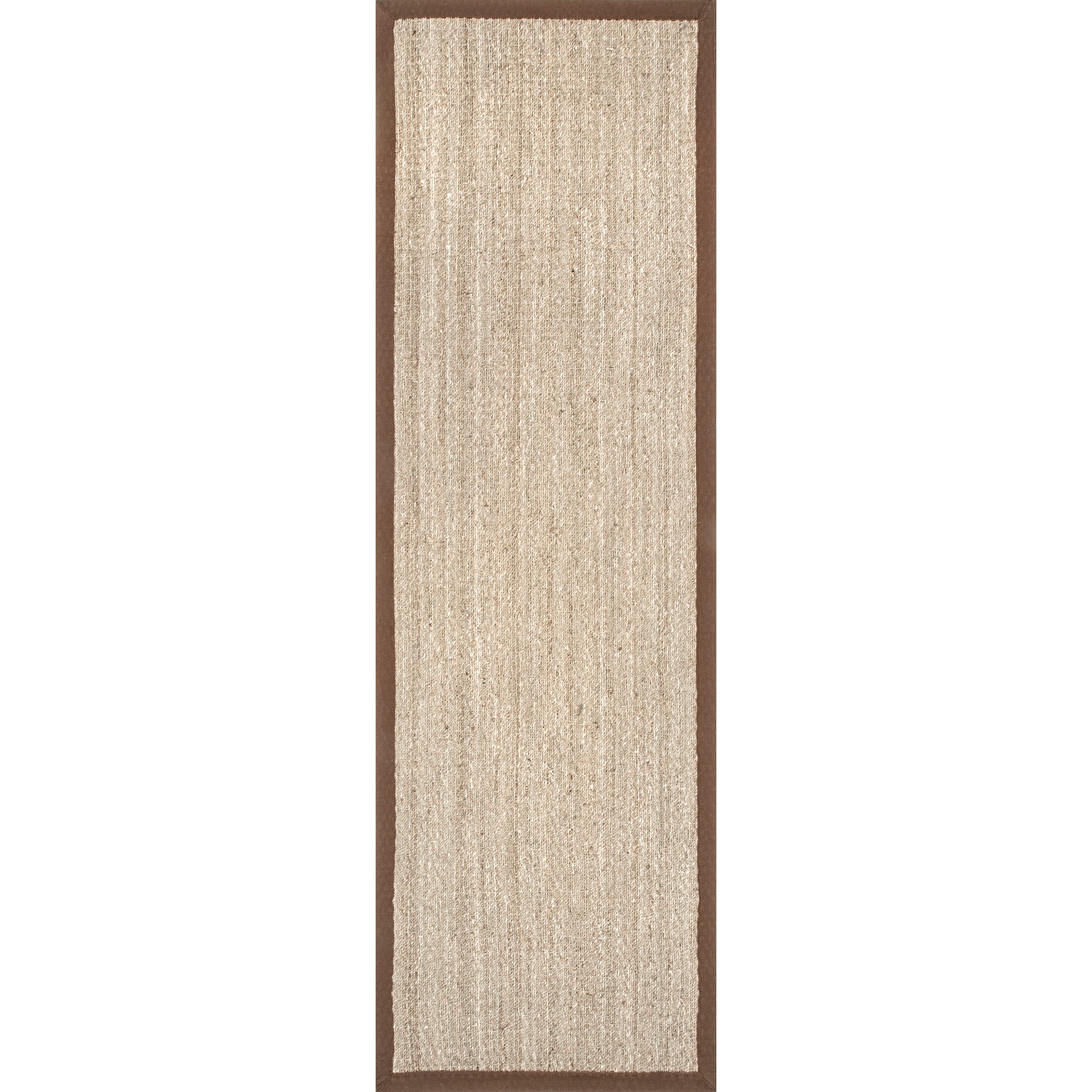 Tapis Nuloom Kiana Casual avec bordure en jonc de mer