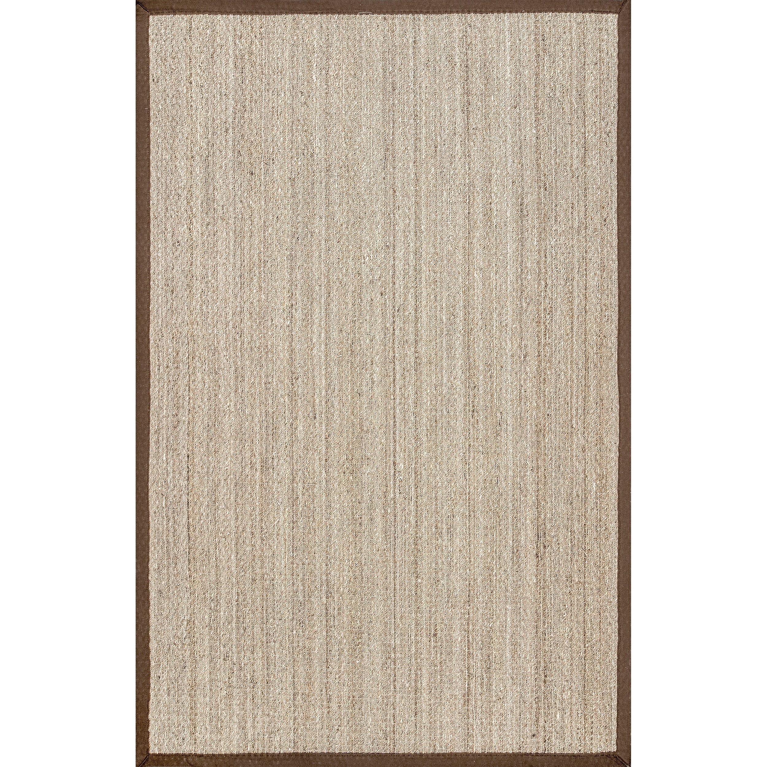 Tapis Nuloom Kiana Casual avec bordure en jonc de mer