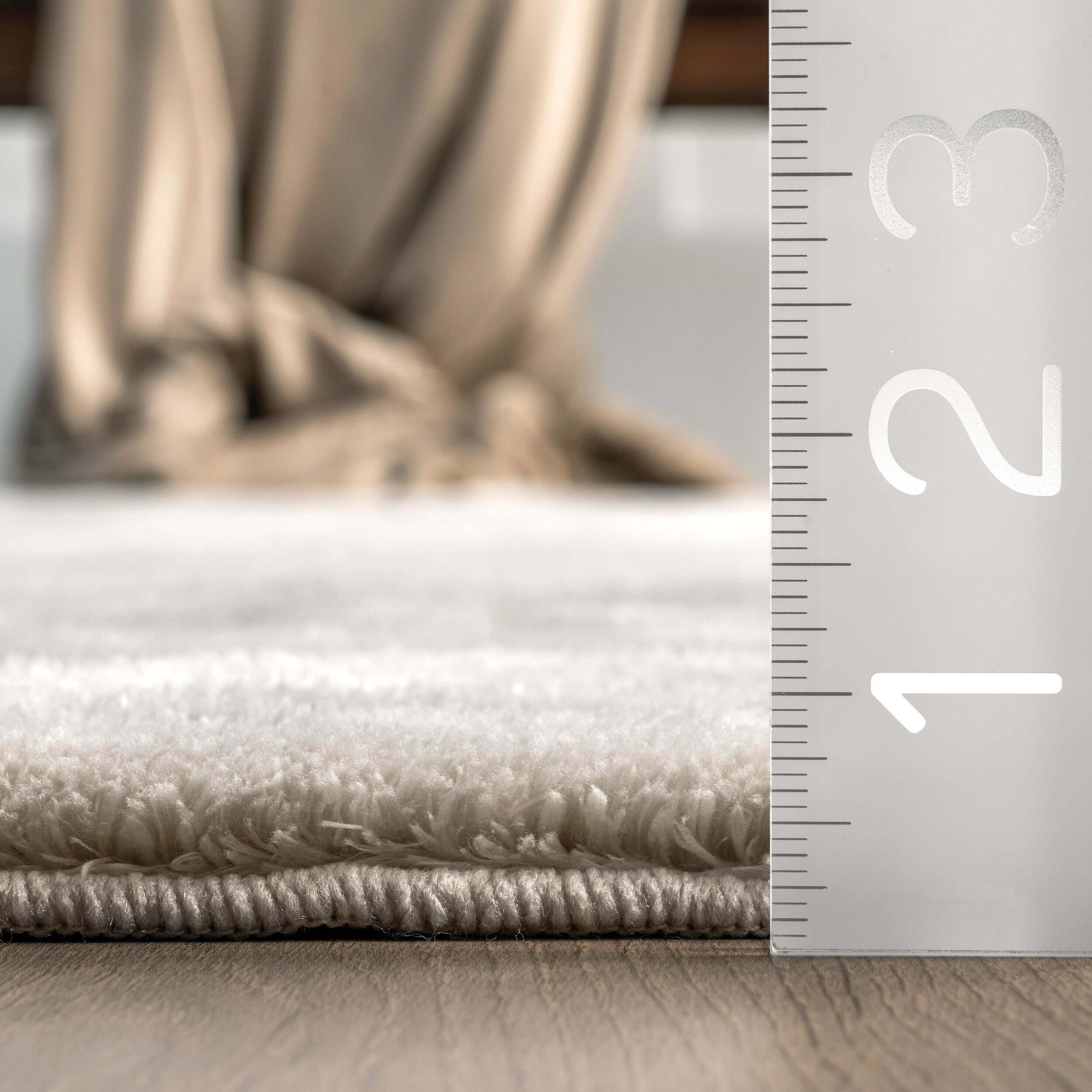 Tapis à poils longs lavable en machine Nuloom Loni SuperiorWash