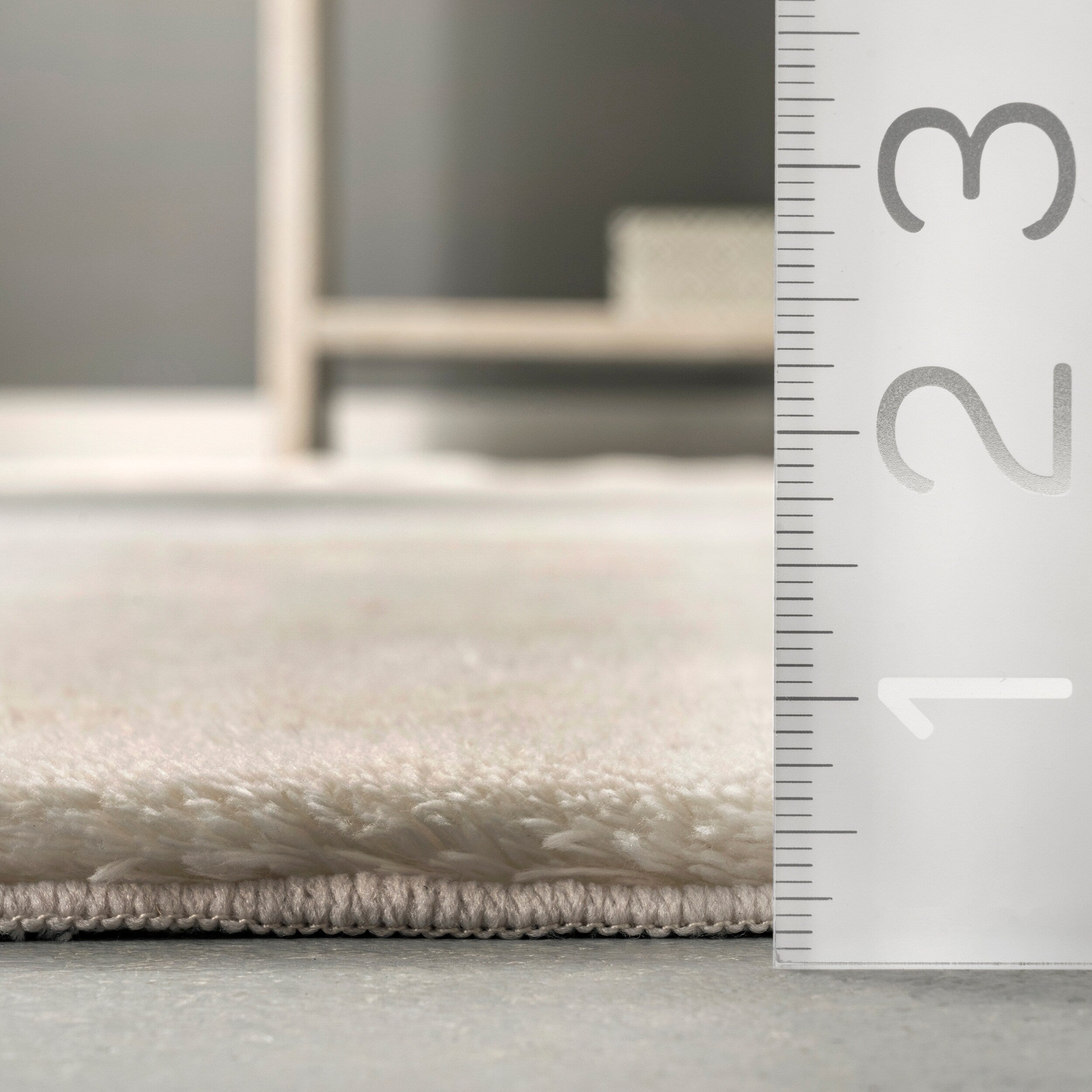 Tapis à poils longs lavable en machine Nuloom Loni SuperiorWash