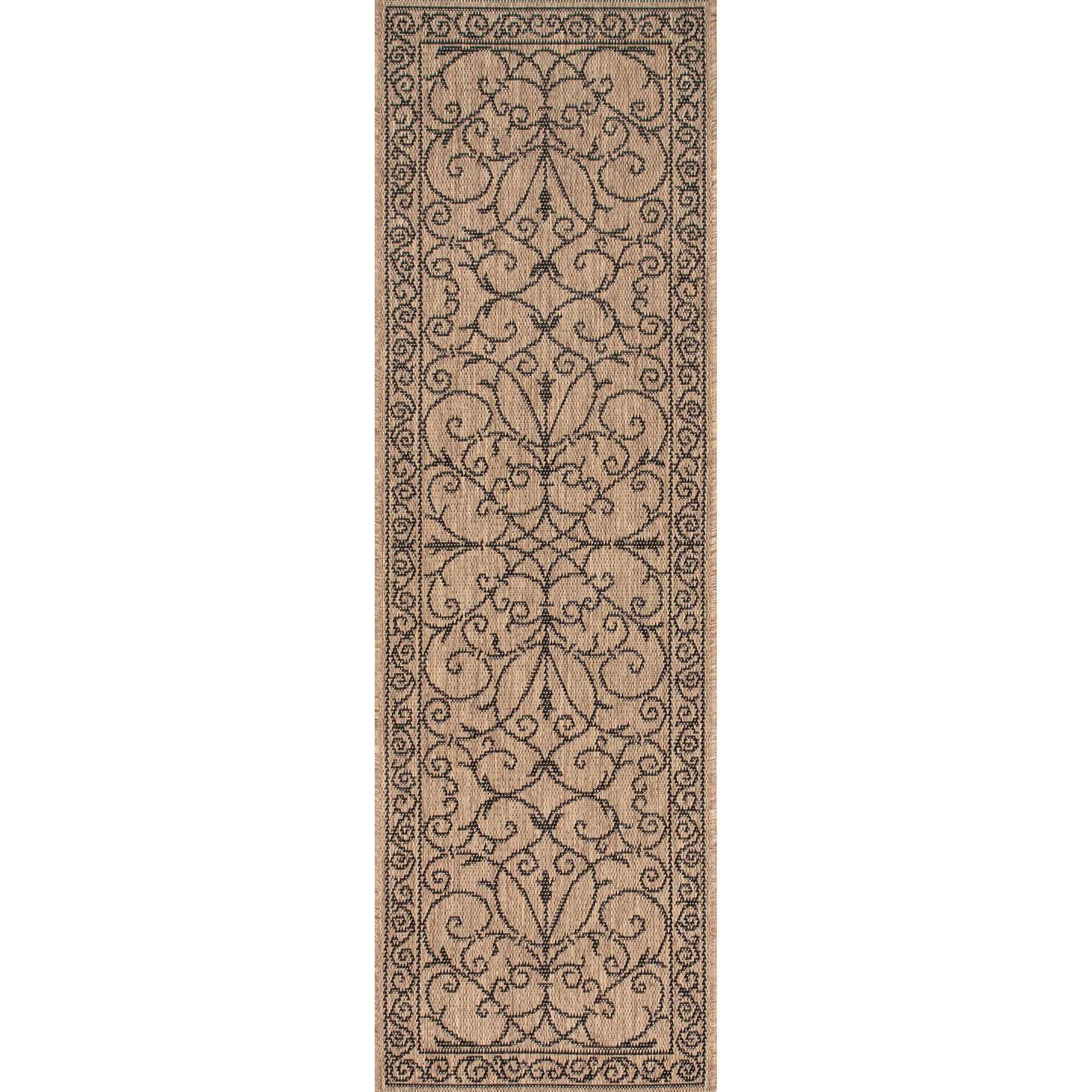 Tapis traditionnel d'intérieur/extérieur Nuloom Kathleen