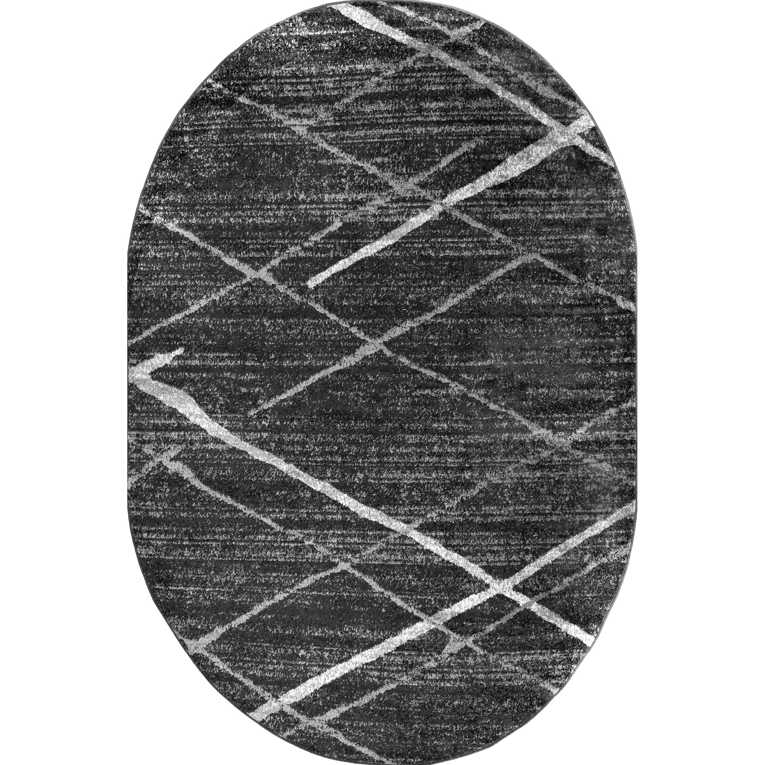 Tapis abstrait moderne Nuloom Skylar