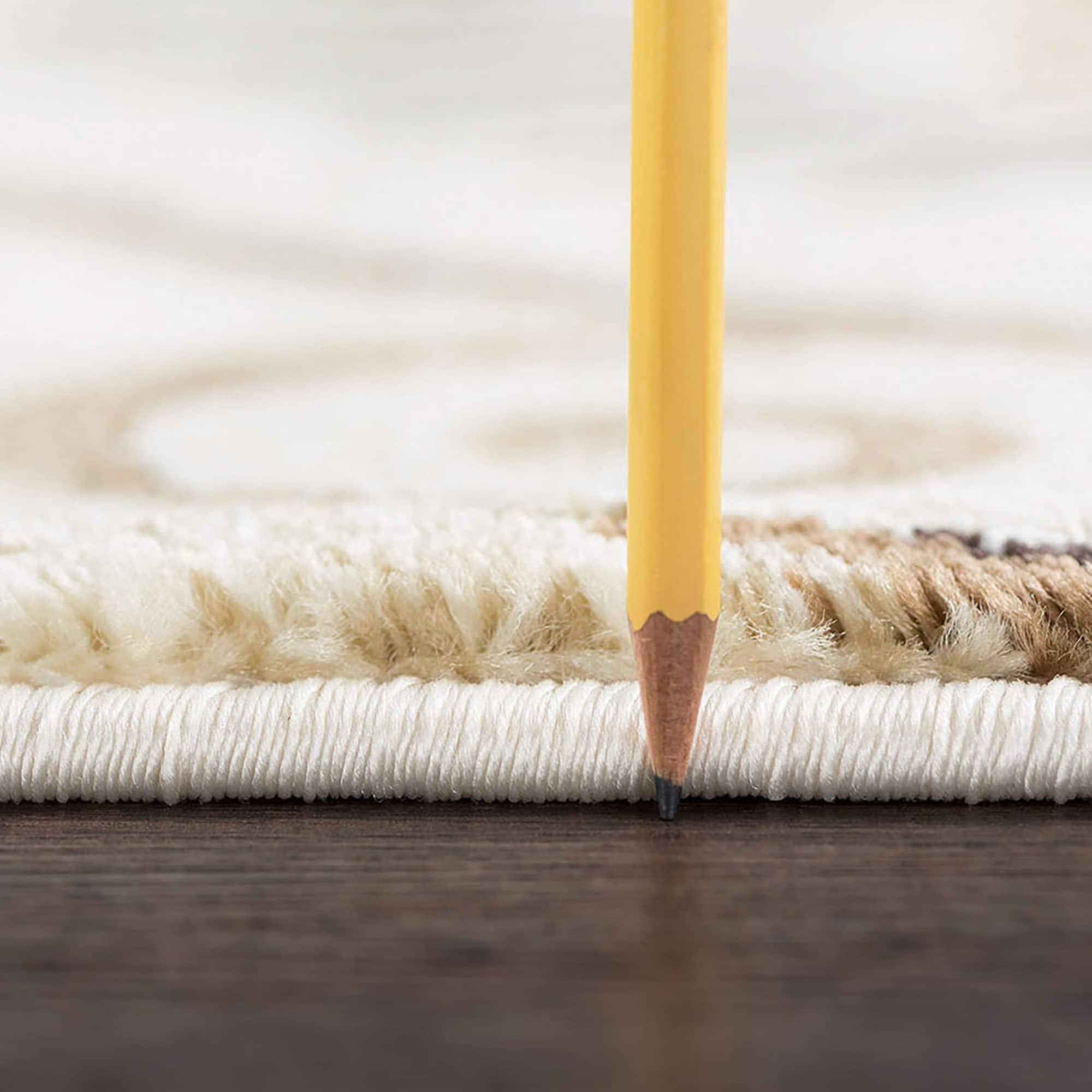 Tapis d'intérieur floral moderne Caprice du milieu du siècle