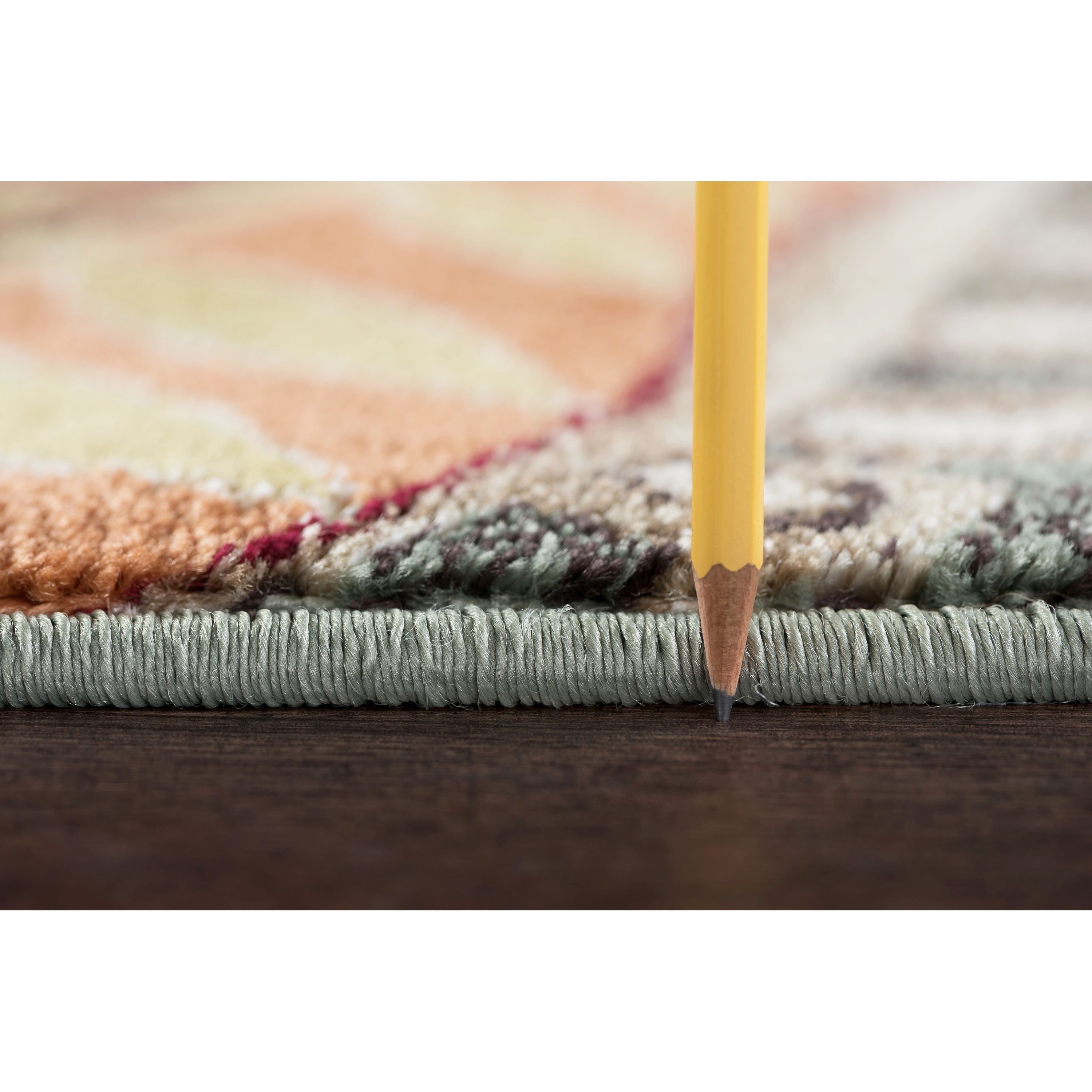 Tapis d'intérieur floral moderne Caprice du milieu du siècle