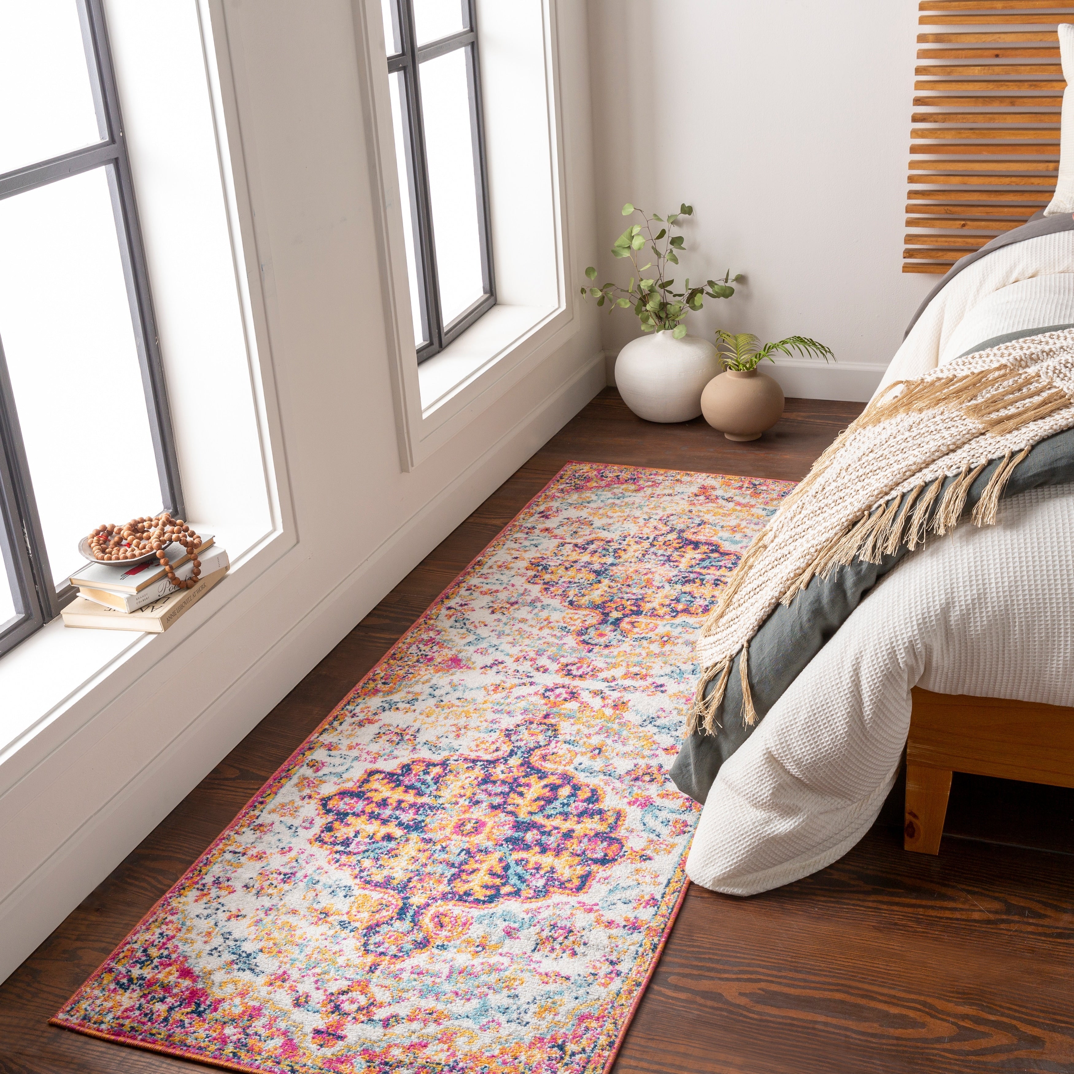 Tapis bohème vintage Caressa de Livabliss