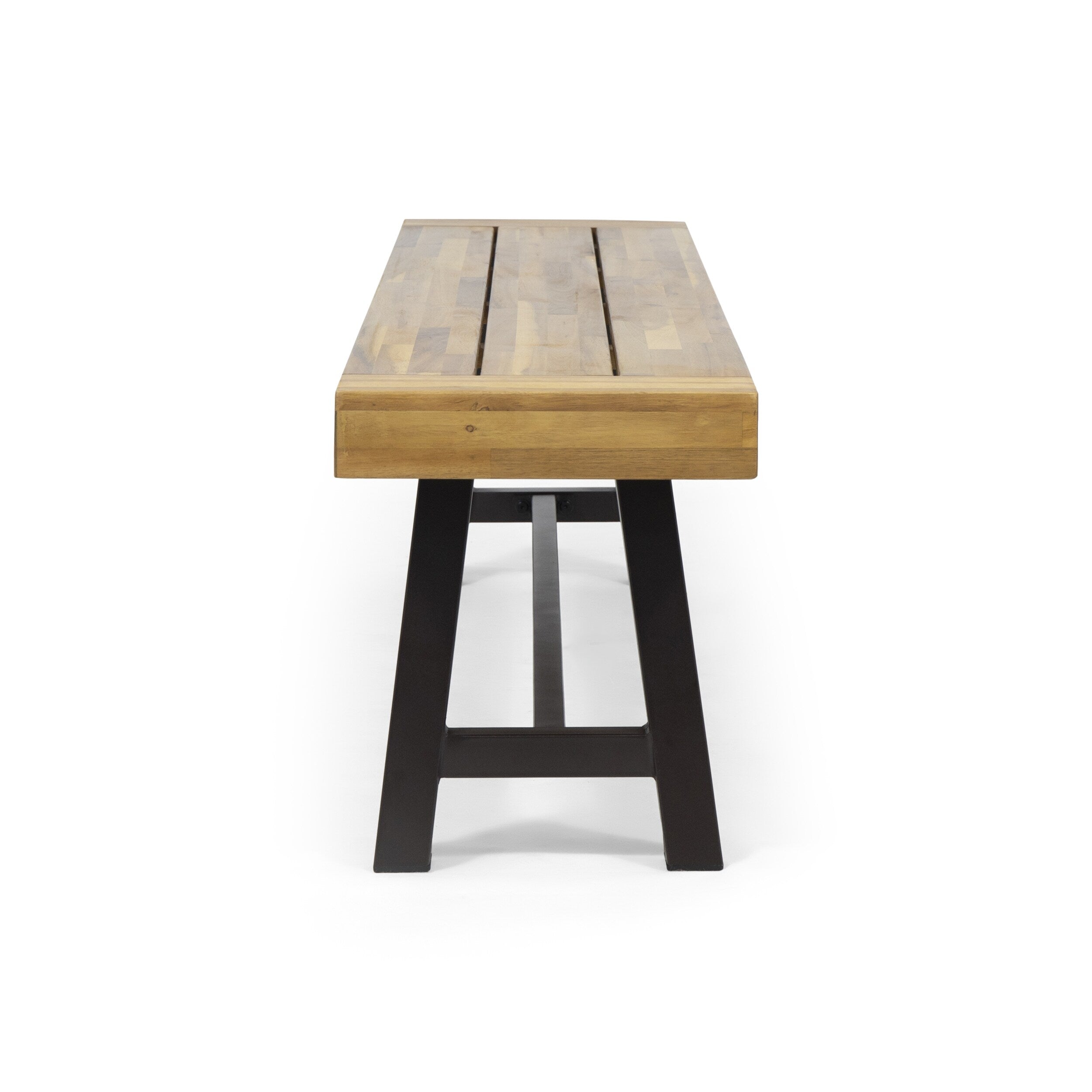 Banc d'extérieur en bois d'acacia Carlisle par Christopher Knight Home