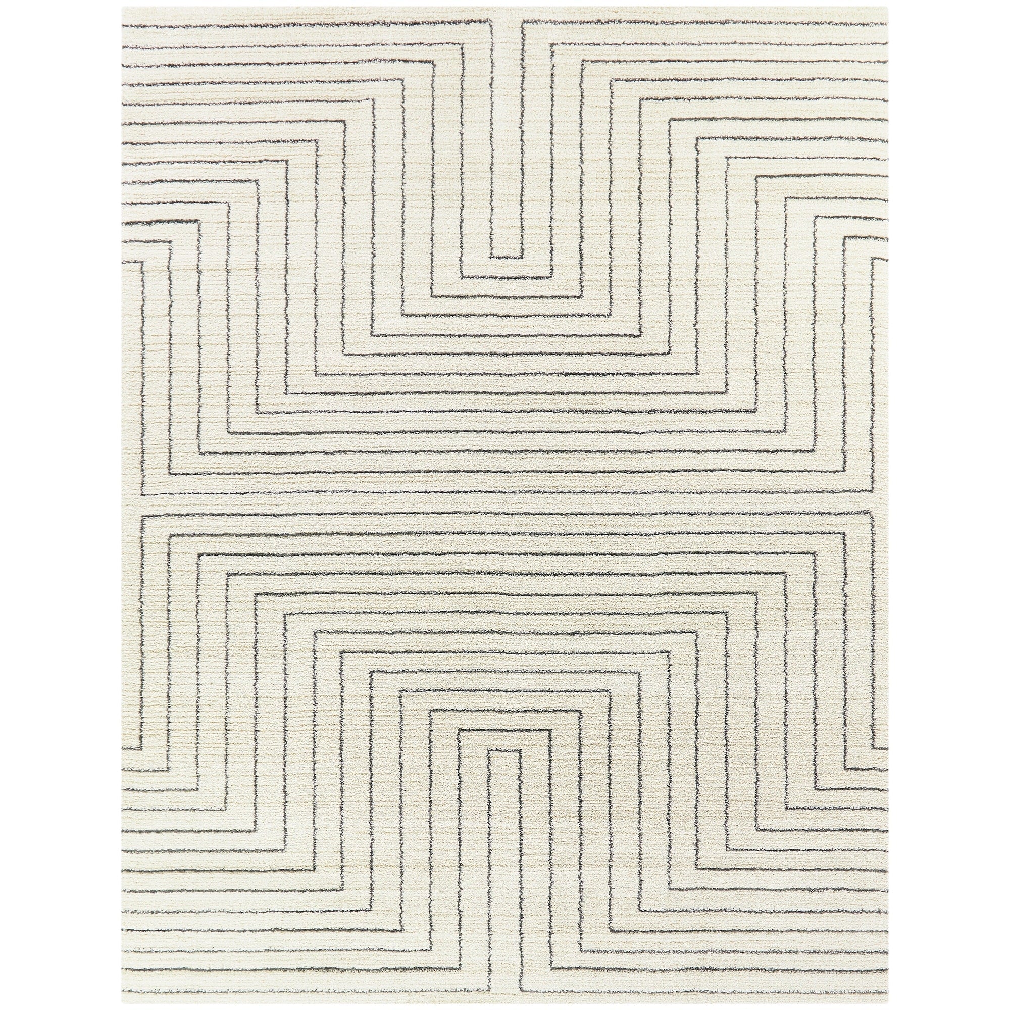 Tapis Art déco géométrique moderne Carmody