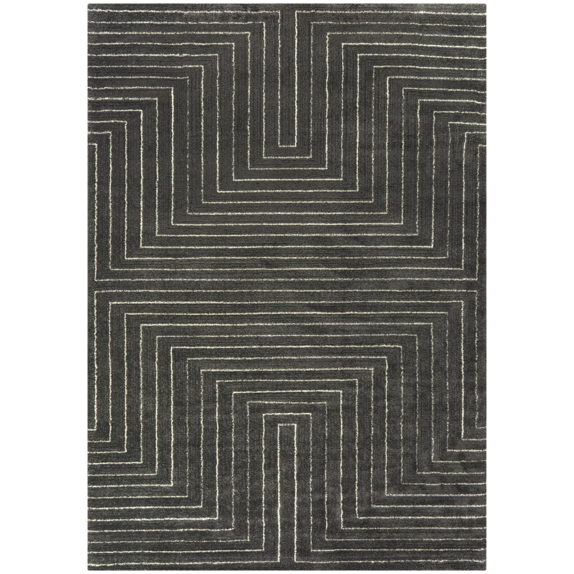 Tapis Art déco géométrique moderne Carmody