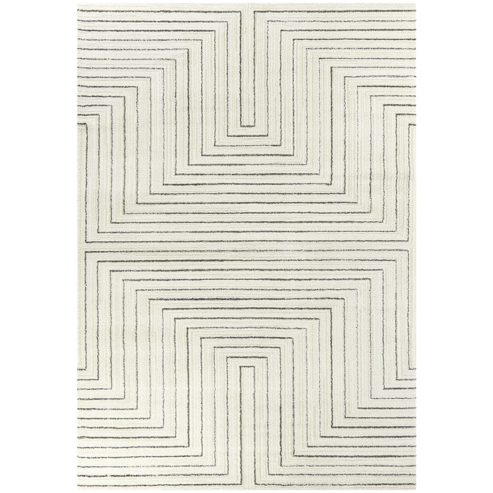 Tapis Art déco géométrique moderne Carmody