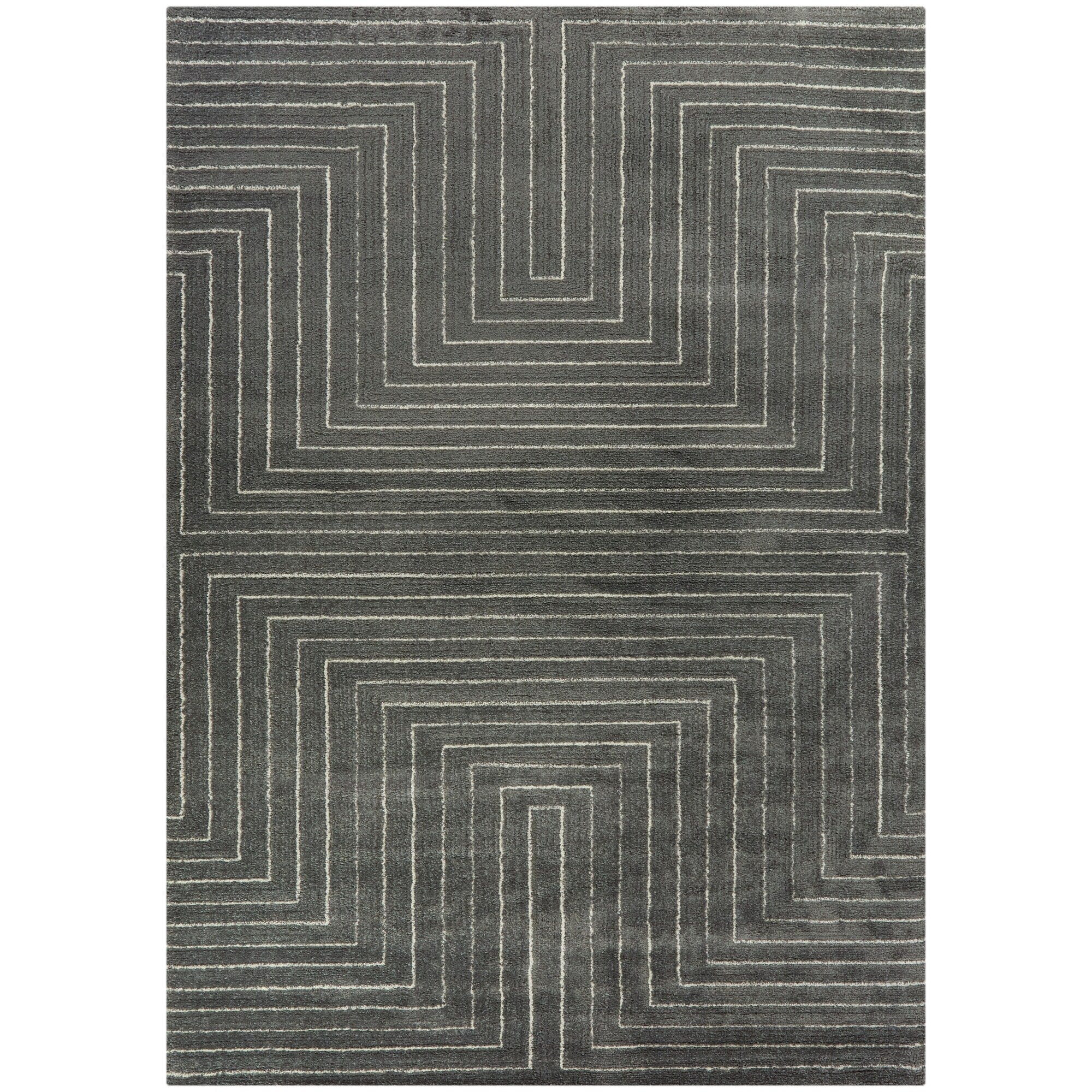 Tapis Art déco géométrique moderne Carmody